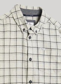 Rapaz Pepe Jeans Polos E Camisas>Camisa Xadrez Melange