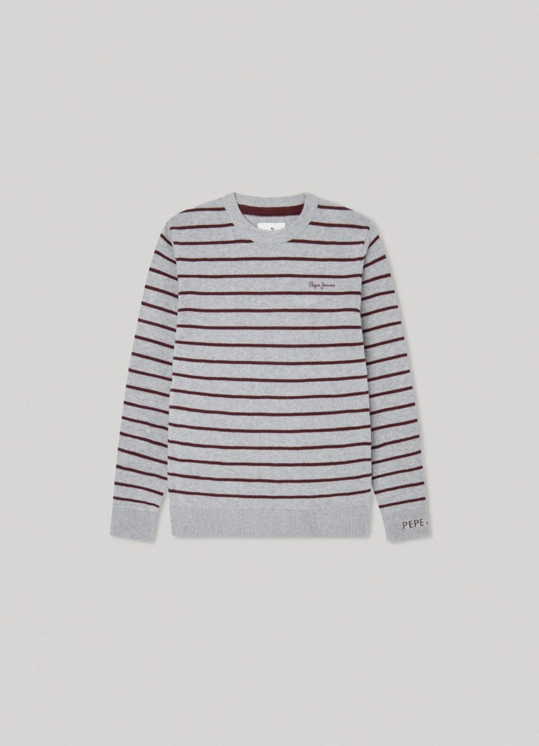 Rapaz Pepe Jeans Sweatshirts E Malhas>Camisola Algodao As Riscas