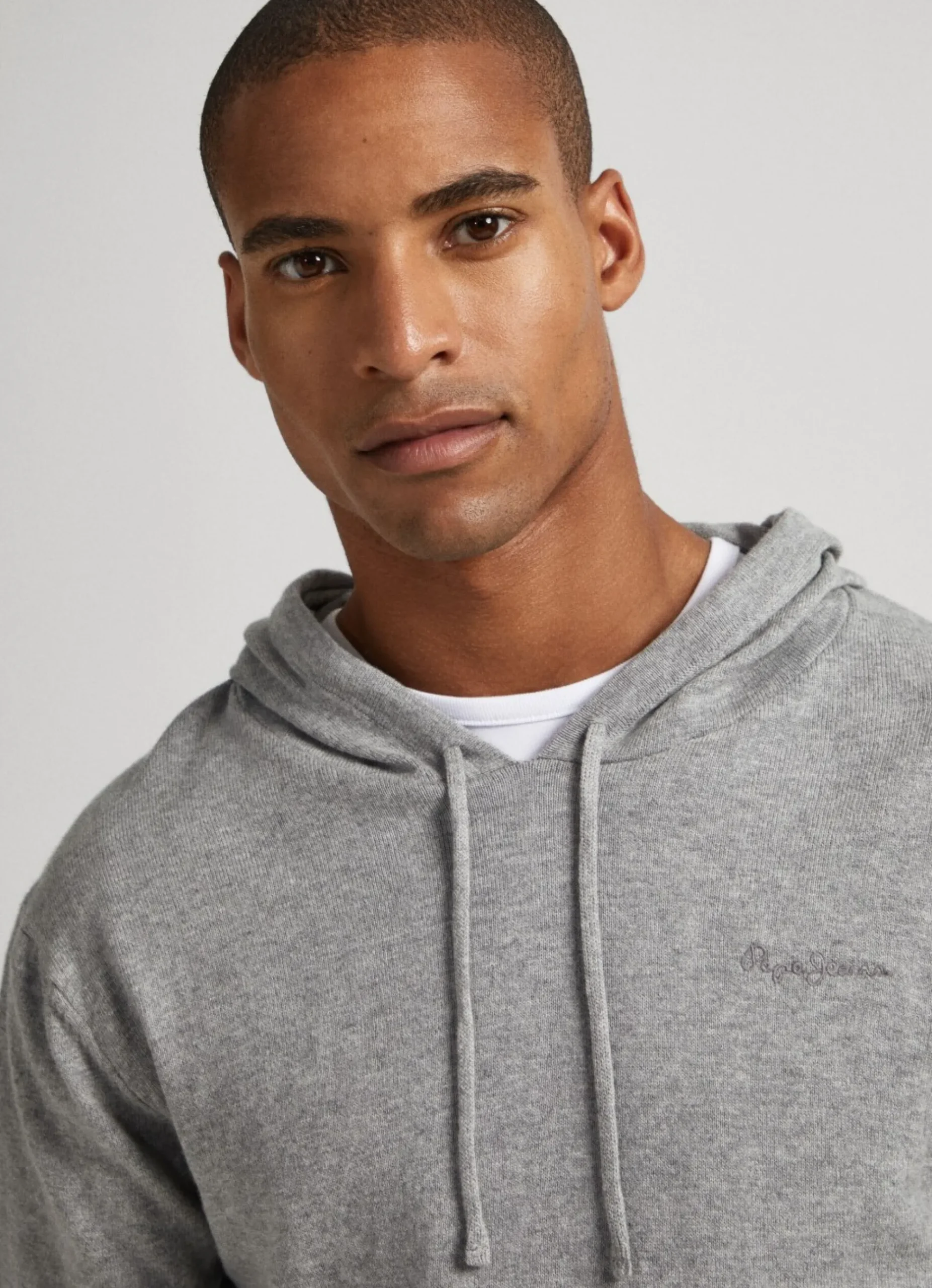 Homem Pepe Jeans Malhas>Camisola Algodao Com Capuz