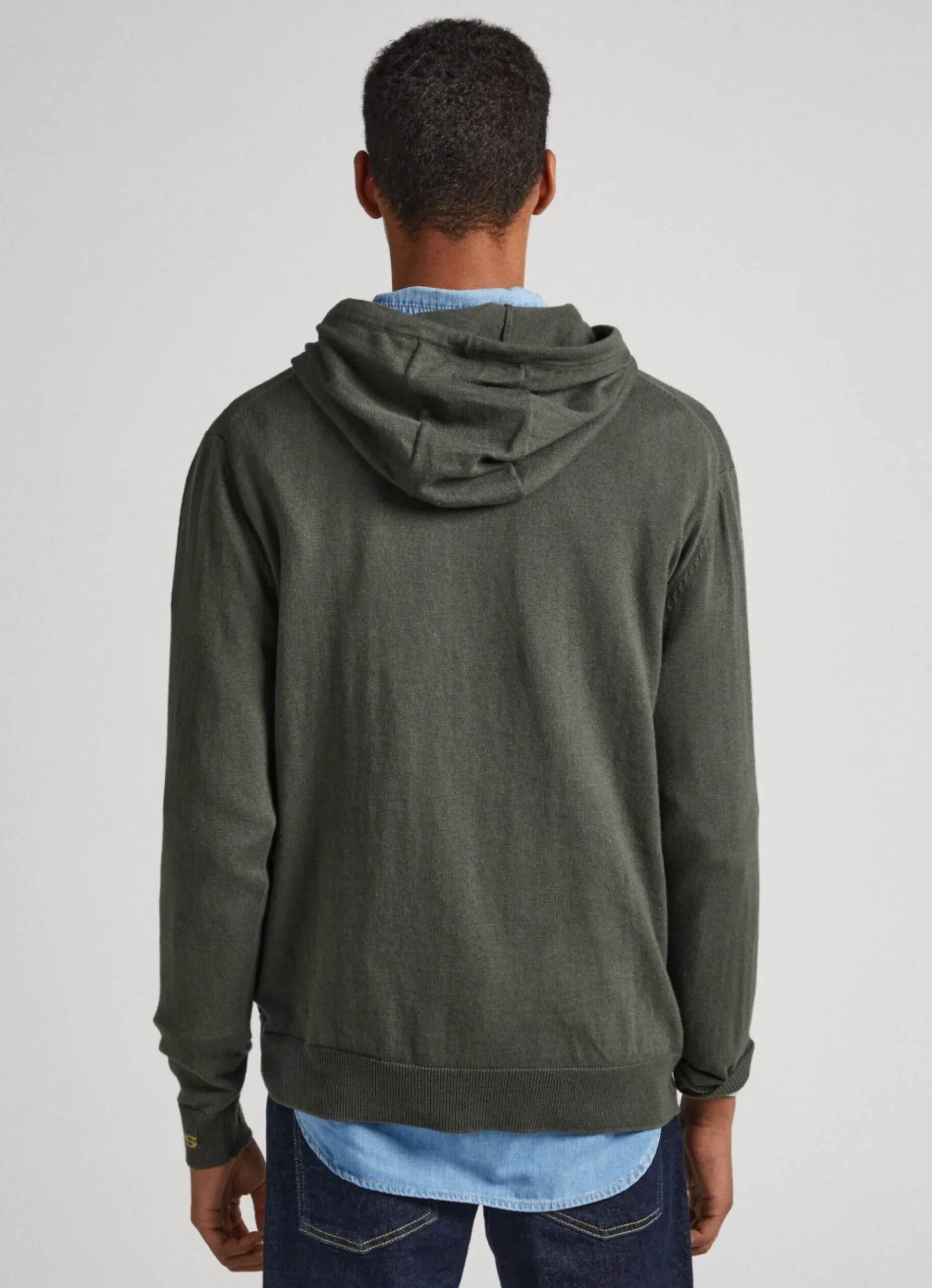 Homem Pepe Jeans Malhas>Camisola Algodao Com Capuz