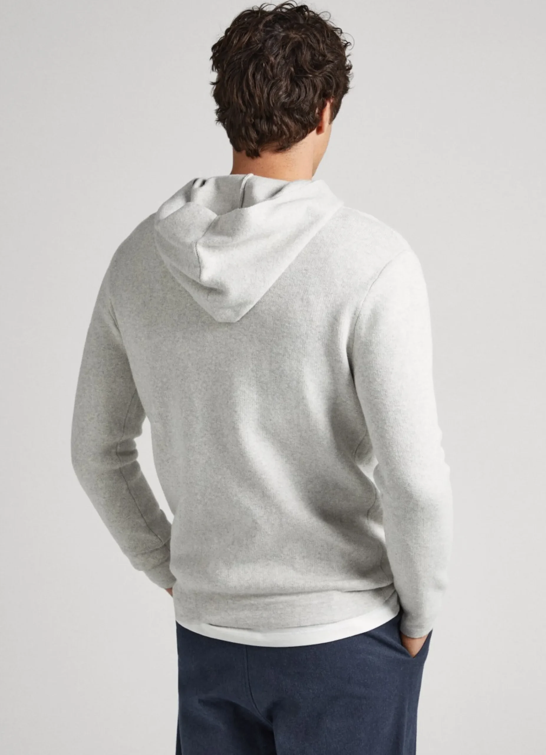 Homem Pepe Jeans Malhas>Camisola Algodao Com Capuz