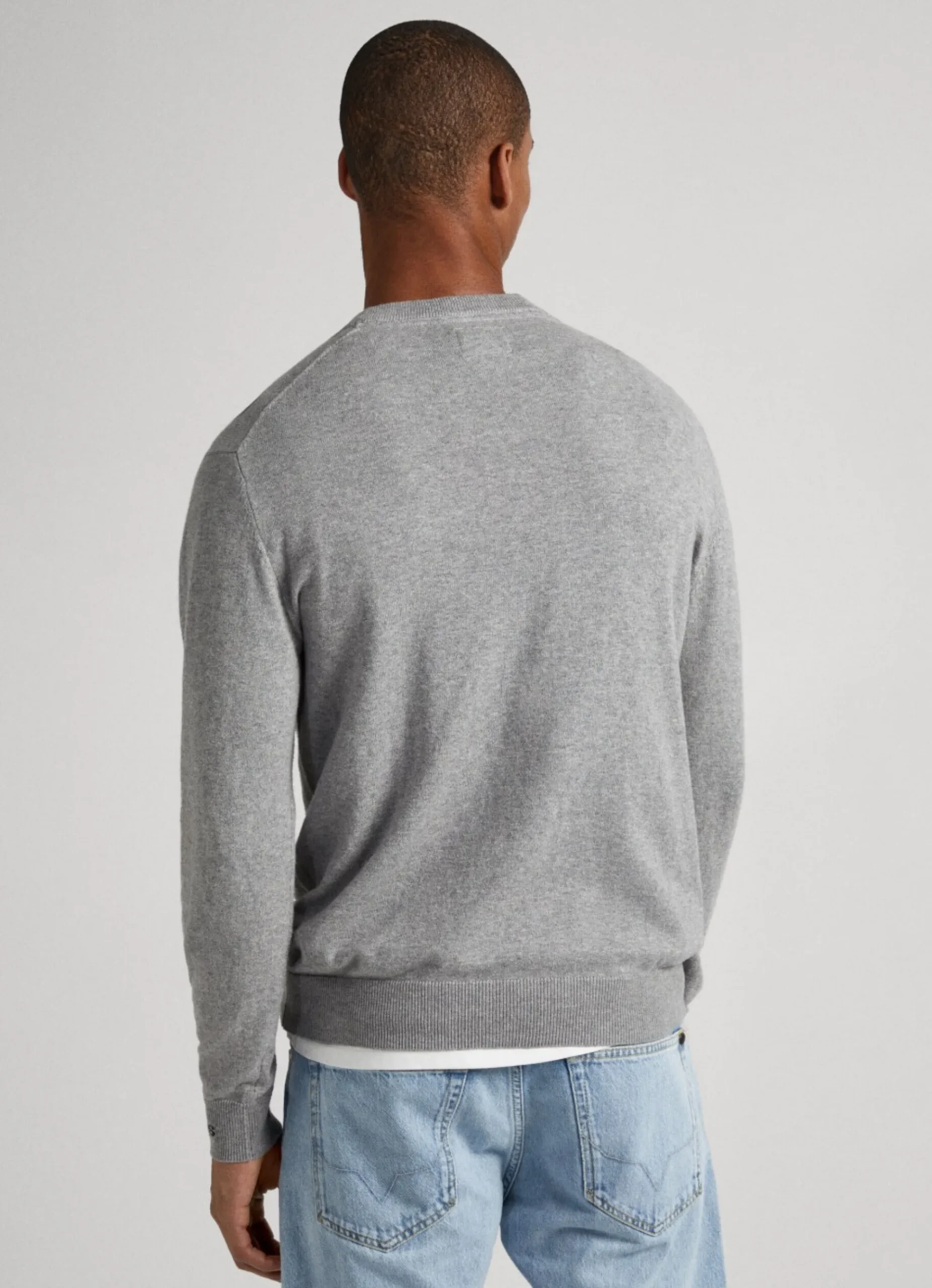 Homem Pepe Jeans Malhas>Camisola Algodao Decote Em V