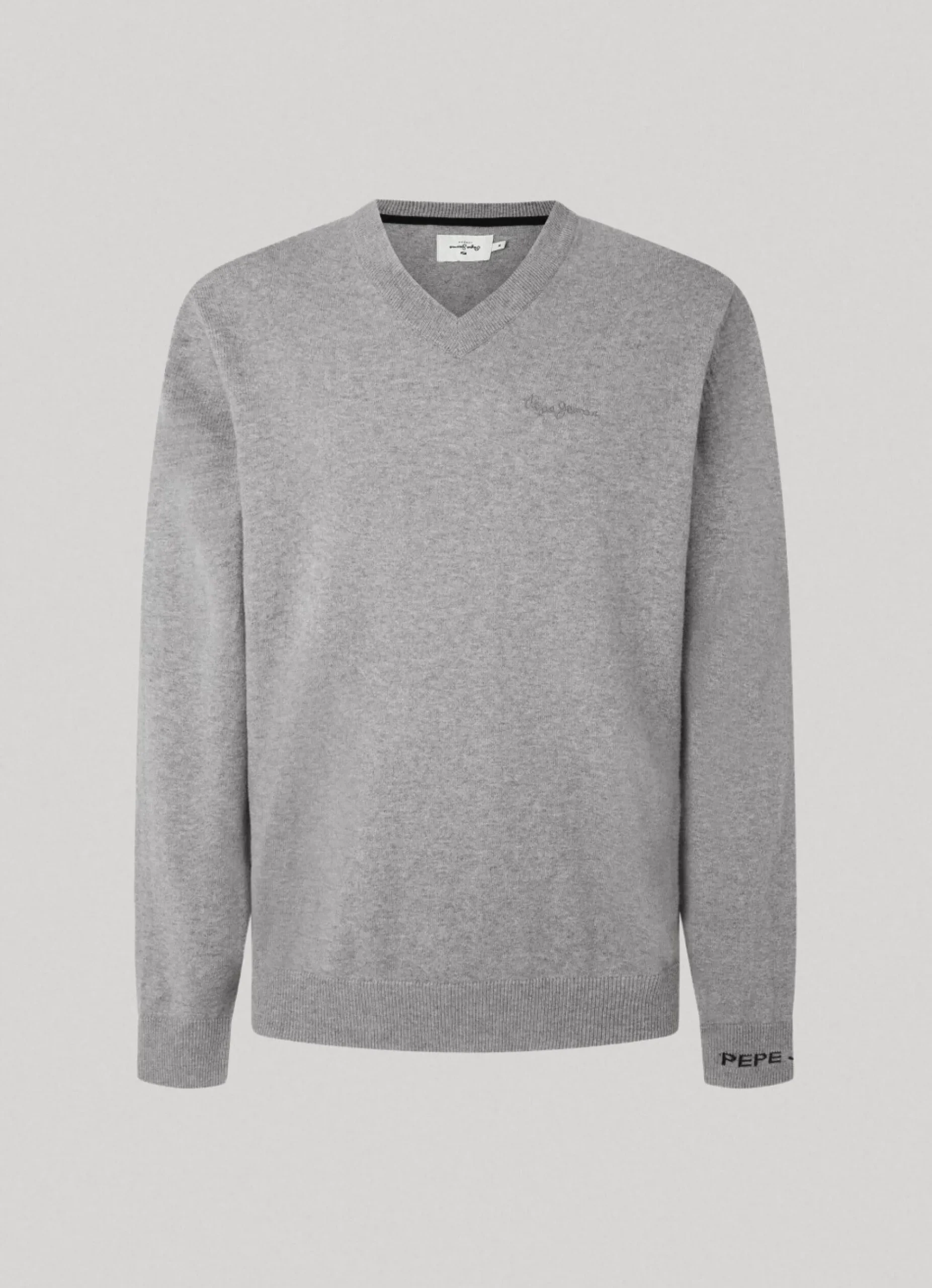 Homem Pepe Jeans Malhas>Camisola Algodao Decote Em V