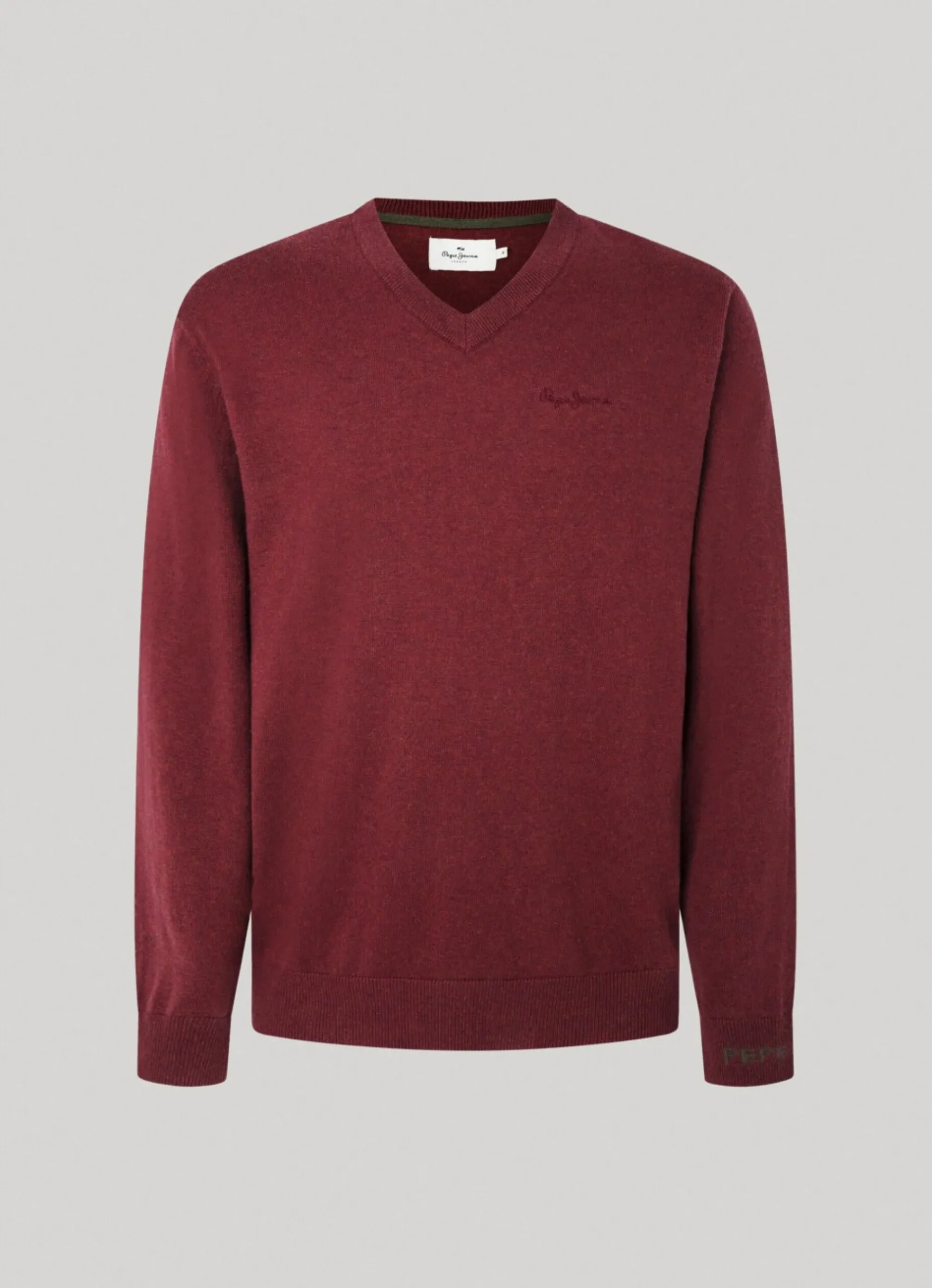 Homem Pepe Jeans Malhas>Camisola Algodao Decote Em V