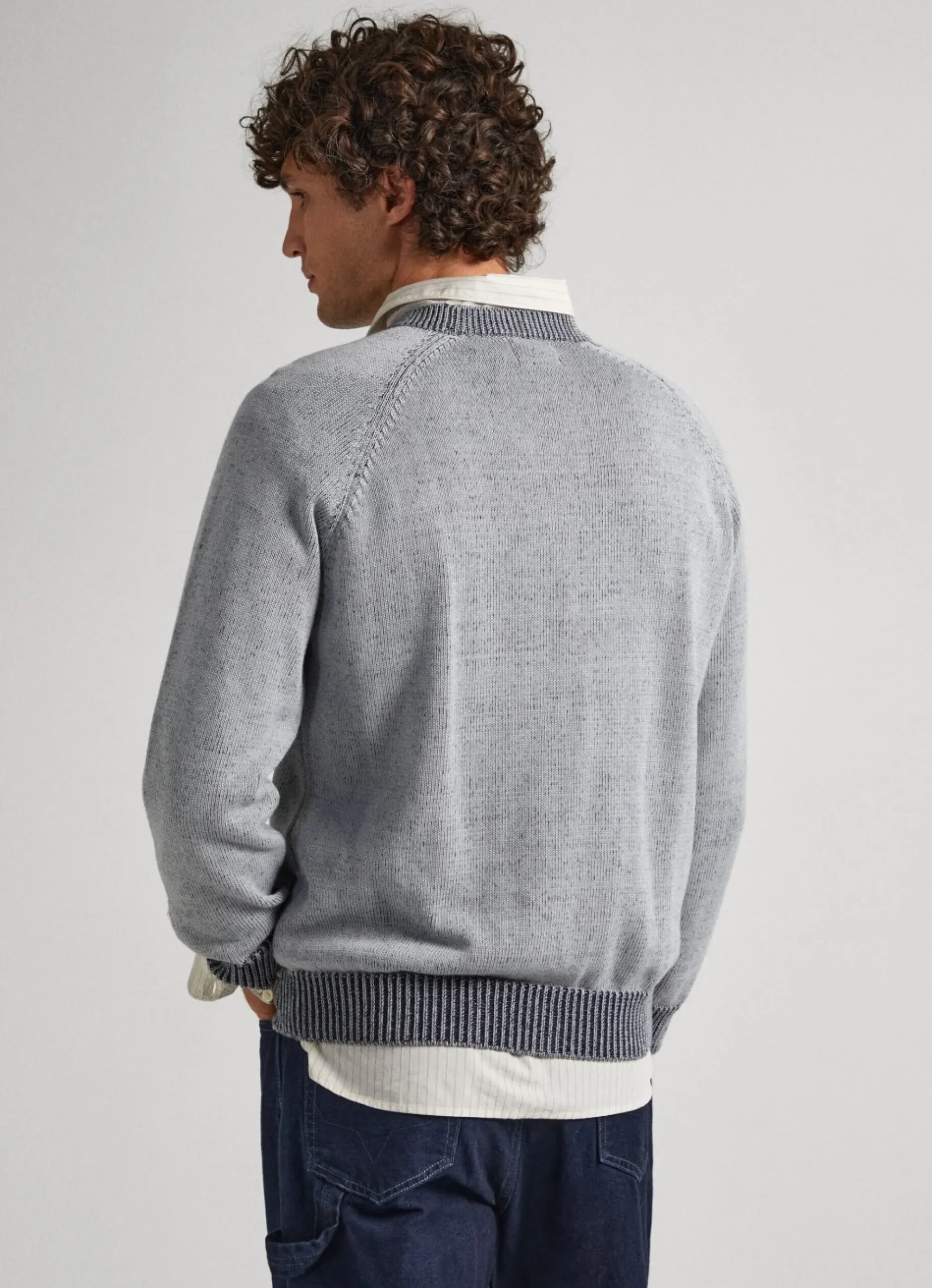 Homem Pepe Jeans Malhas>Camisola Algodao Decote Redondo