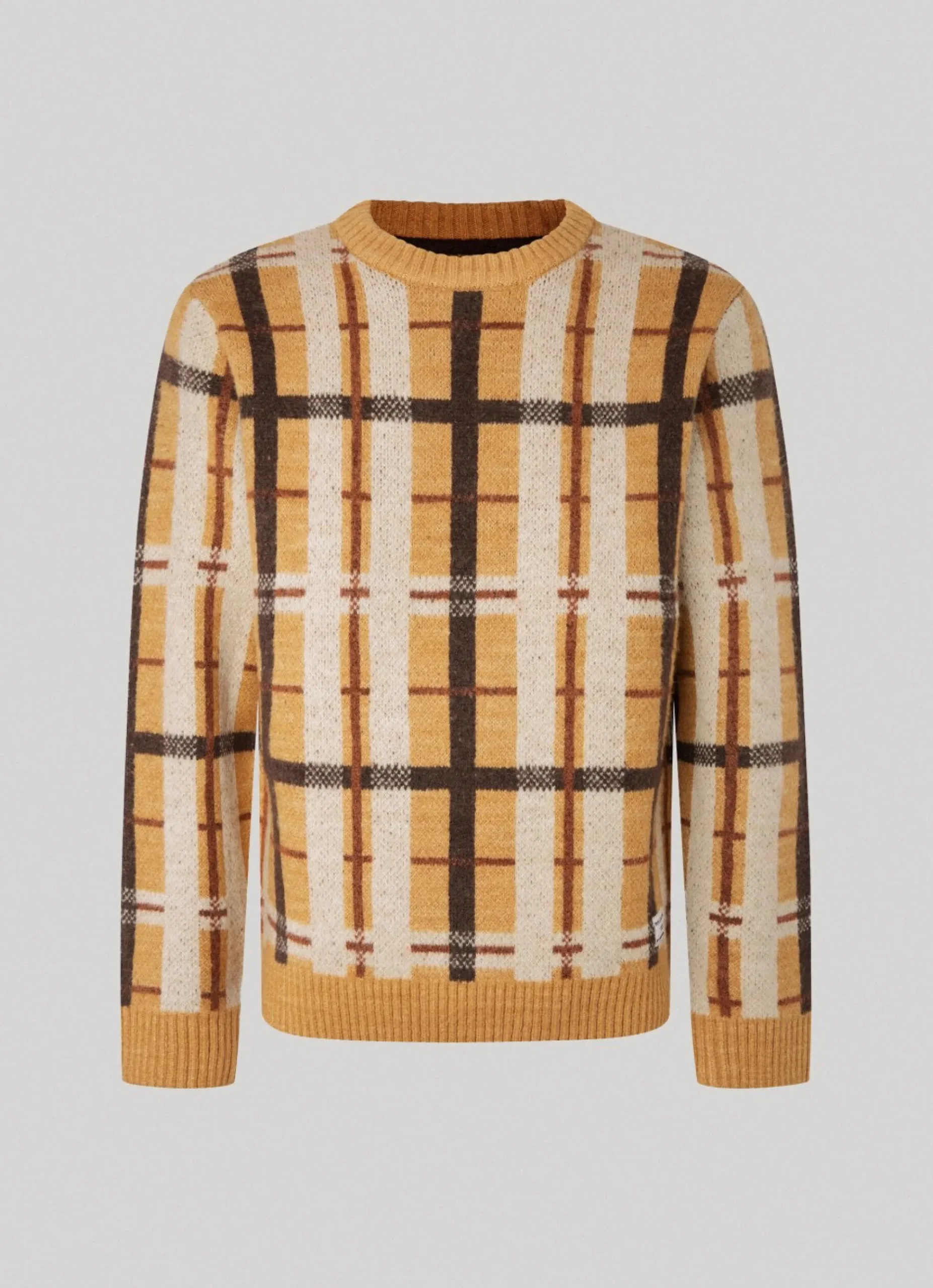 Homem Pepe Jeans Malhas>Camisola Algodao Xadrez Tartan