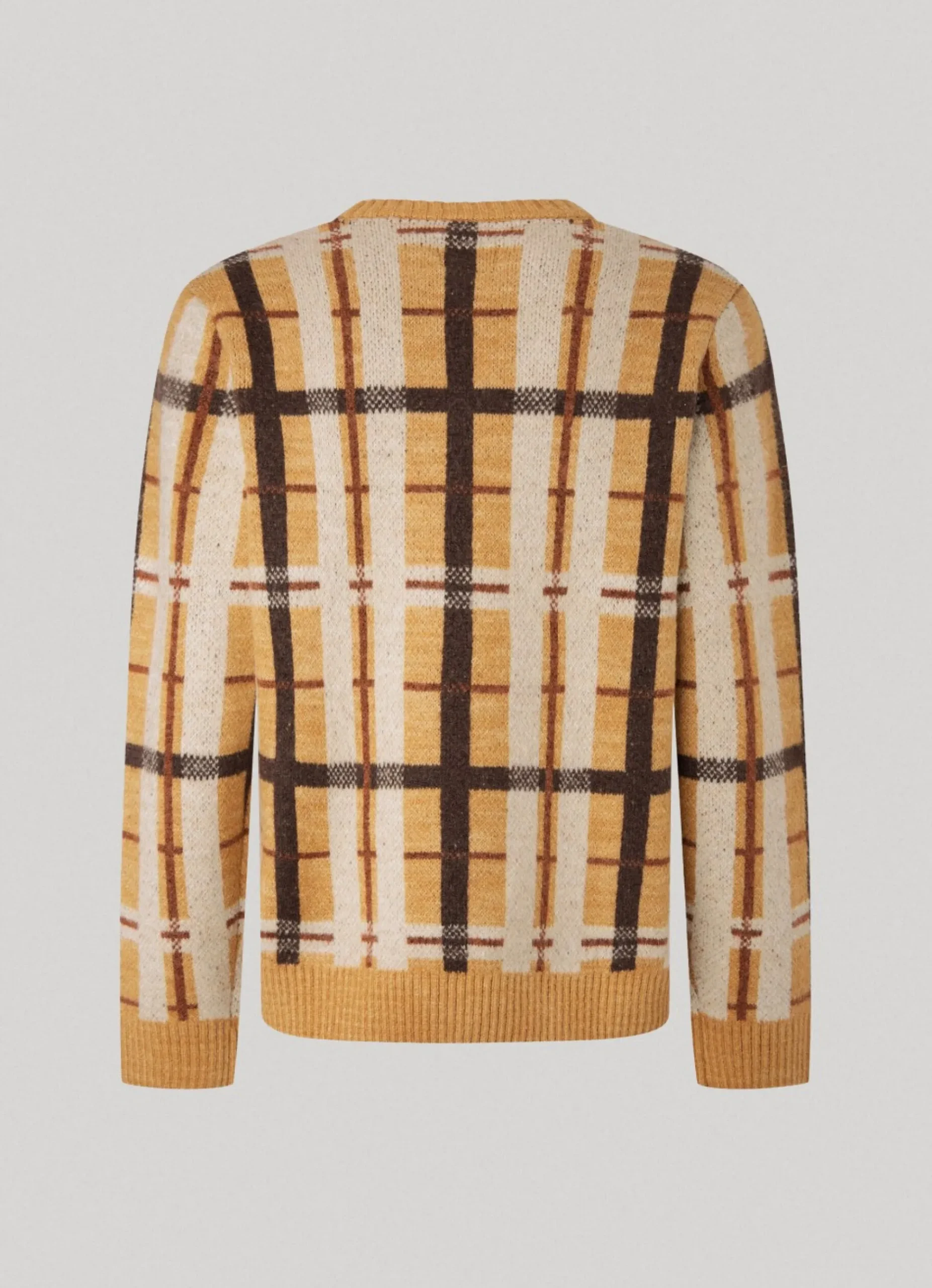 Homem Pepe Jeans Malhas>Camisola Algodao Xadrez Tartan