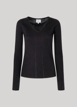 Mulher Pepe Jeans Malhas E Cardigans><noscript><img width=