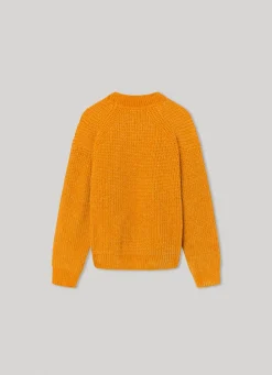 Rapariga Pepe Jeans Sweatshirts E Malhas>Camisola Chenille Gola Redonda