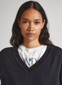 Mulher Pepe Jeans Malhas E Cardigans><noscript><img width=