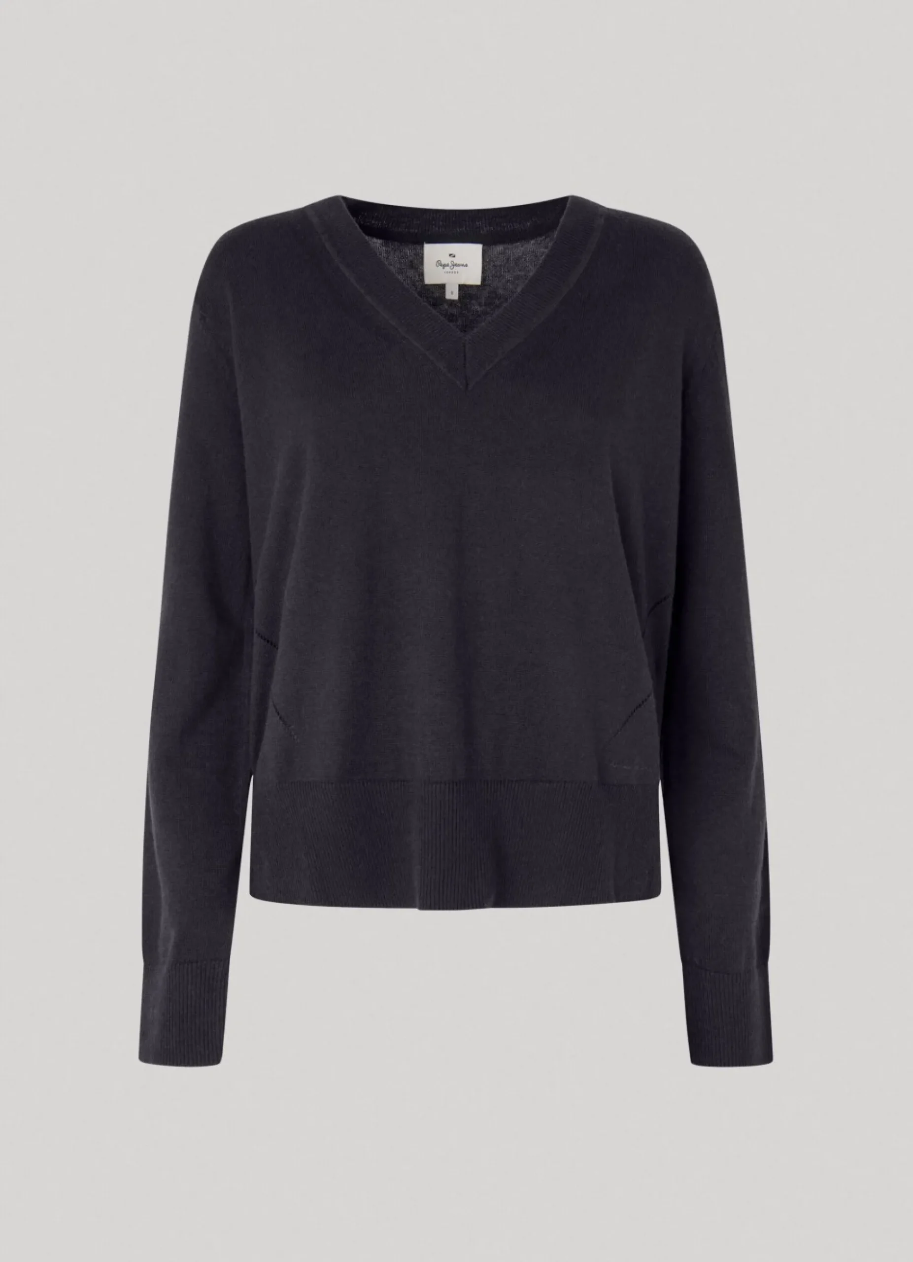 Mulher Pepe Jeans Malhas E Cardigans>Camisola Com Detalhes Abertos