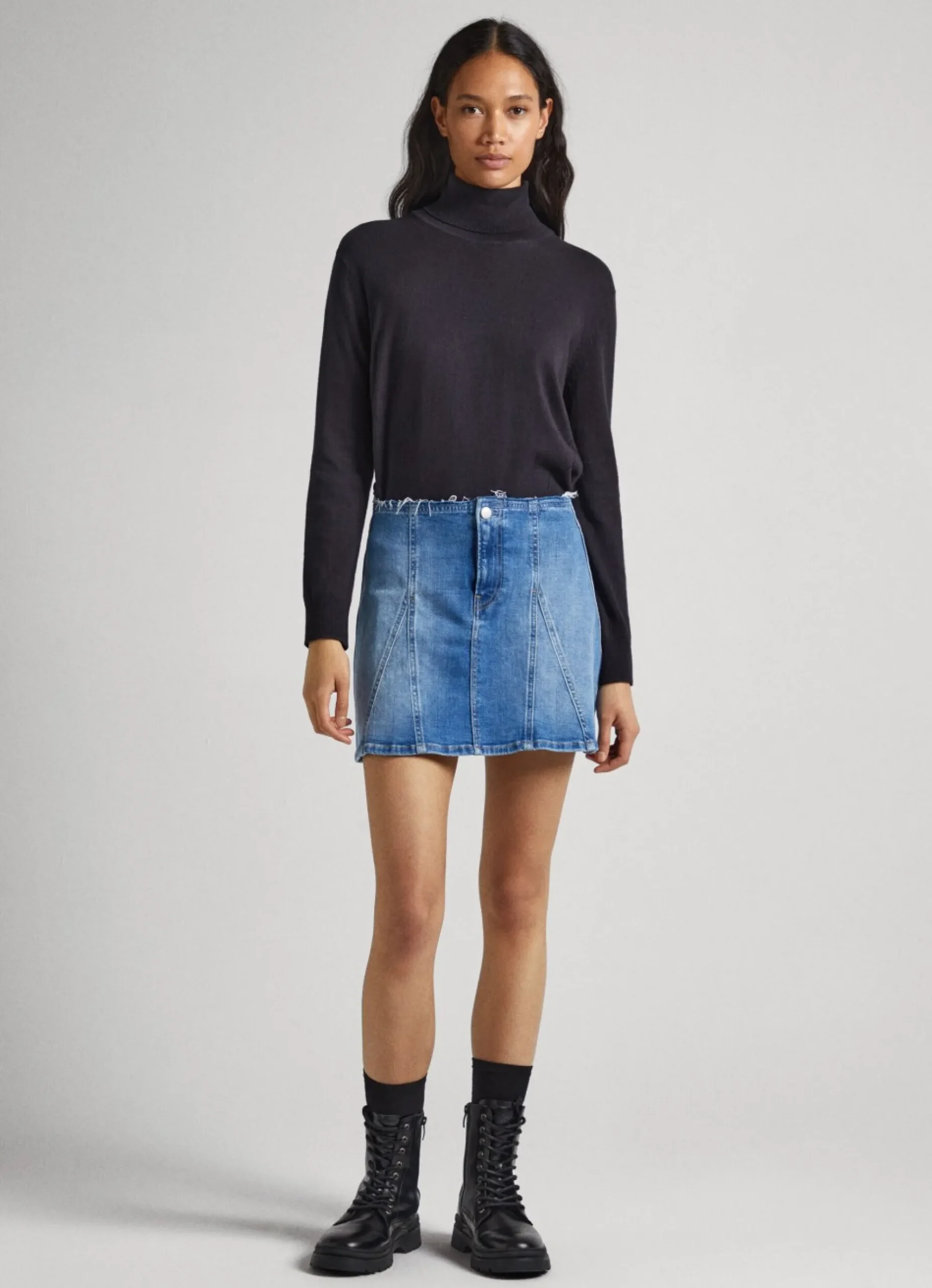 Mulher Pepe Jeans Malhas E Cardigans>Camisola Com Detalhes Abertos