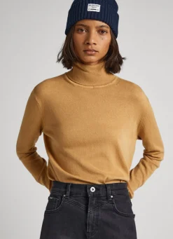 Mulher Pepe Jeans Malhas E Cardigans>Camisola Com Detalhes Abertos