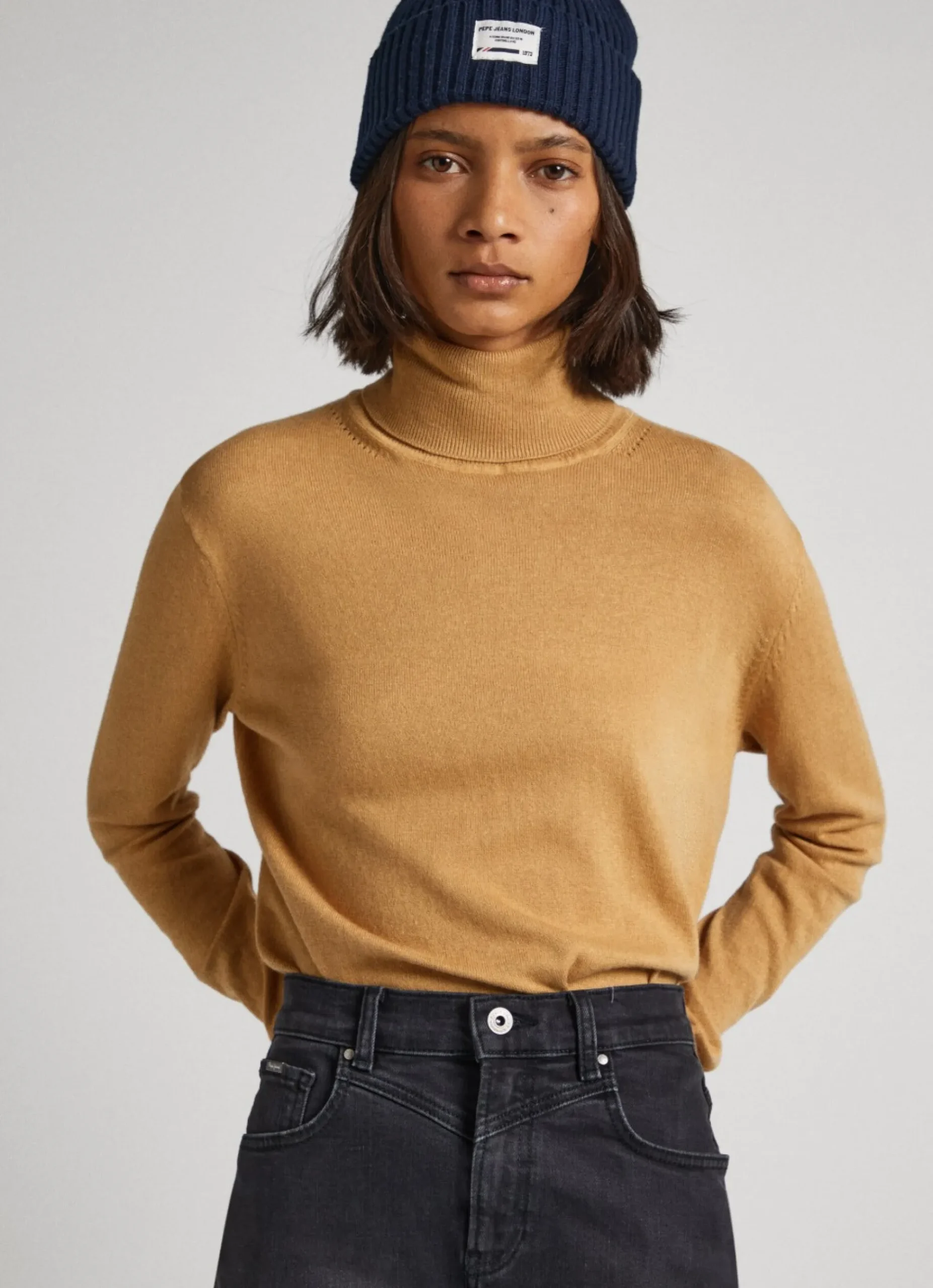 Mulher Pepe Jeans Malhas E Cardigans>Camisola Com Detalhes Abertos