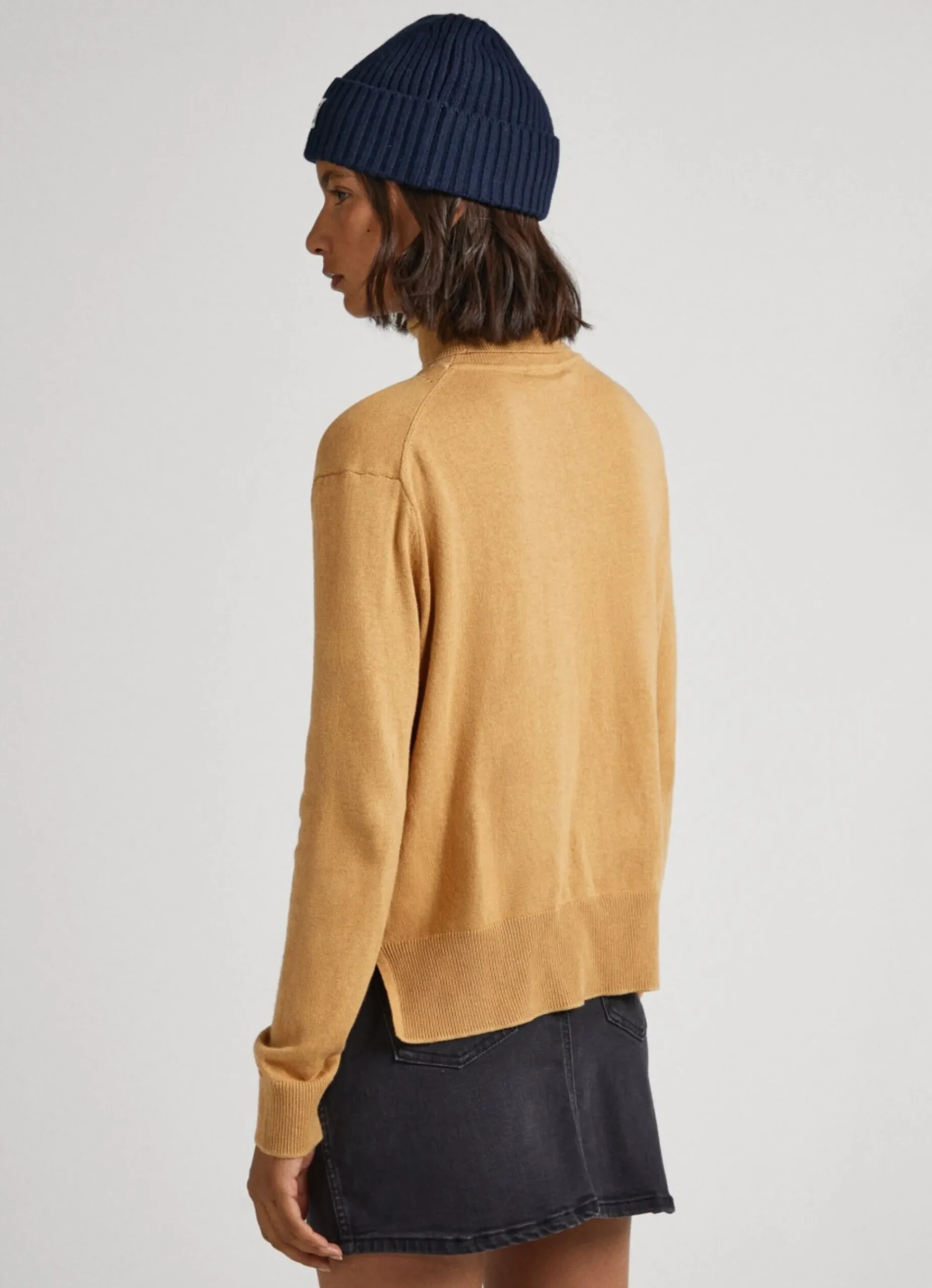 Mulher Pepe Jeans Malhas E Cardigans>Camisola Com Detalhes Abertos