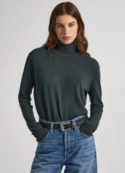 Mulher Pepe Jeans Malhas>Camisola Com Detalhes Abertos