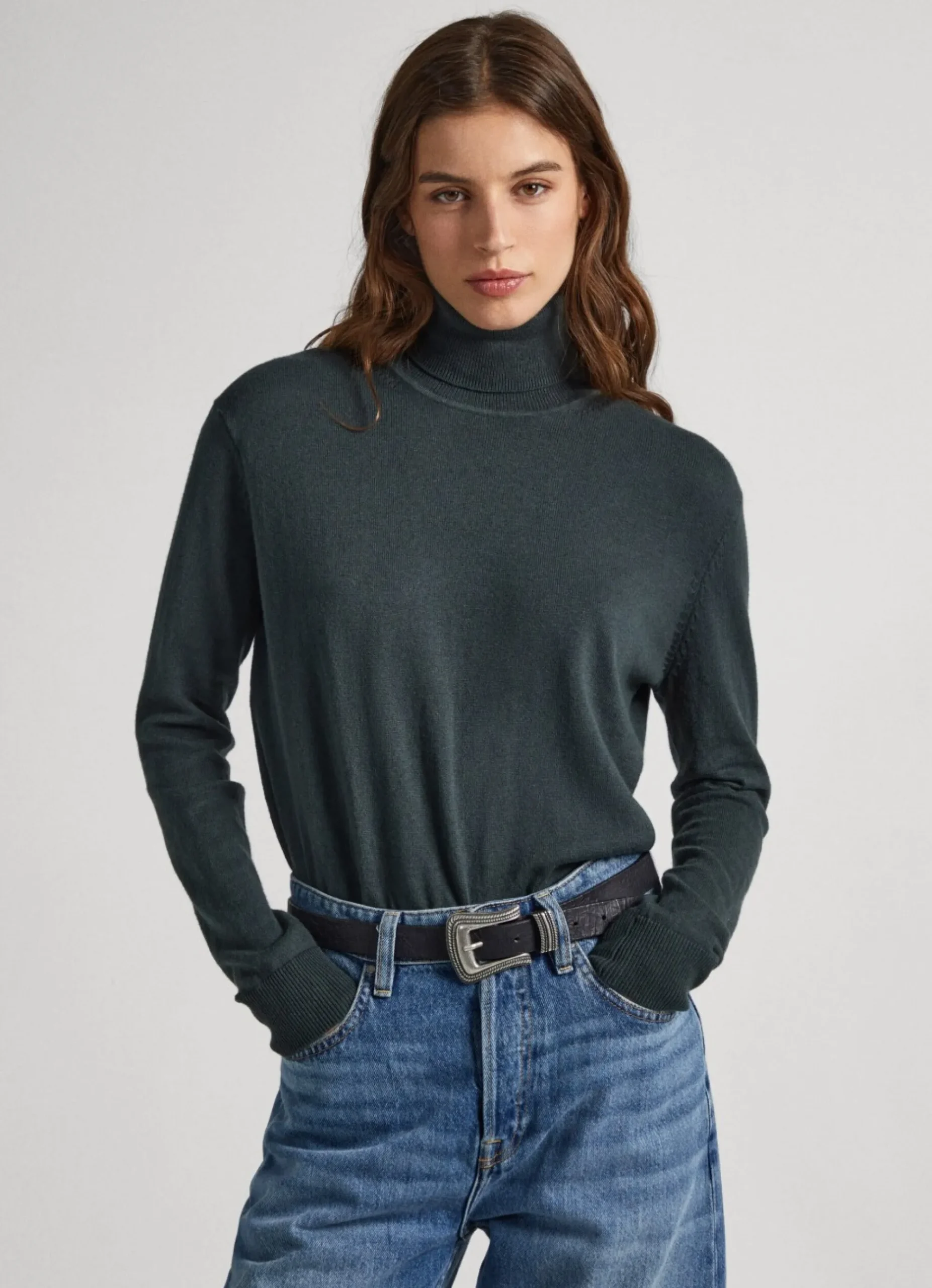 Mulher Pepe Jeans Malhas>Camisola Com Detalhes Abertos