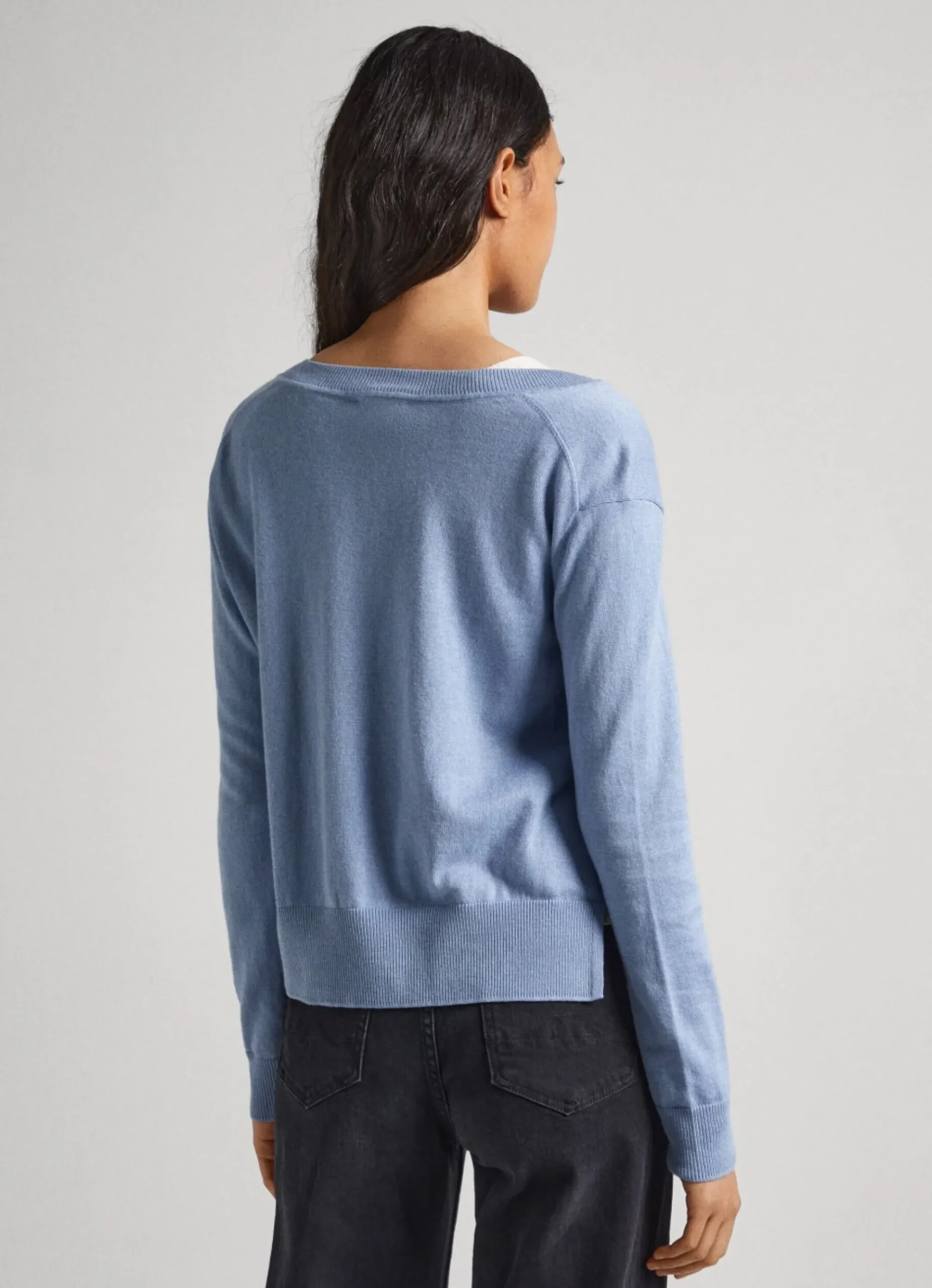Mulher Pepe Jeans Malhas>Camisola Com Detalhes Abertos