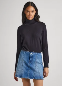 Mulher Pepe Jeans Malhas>Camisola Com Detalhes Abertos