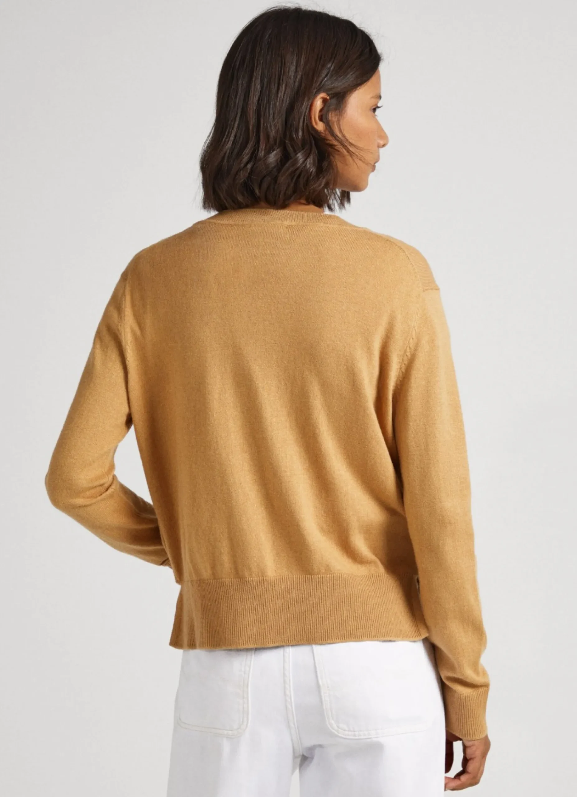 Mulher Pepe Jeans Malhas>Camisola Com Detalhes Abertos
