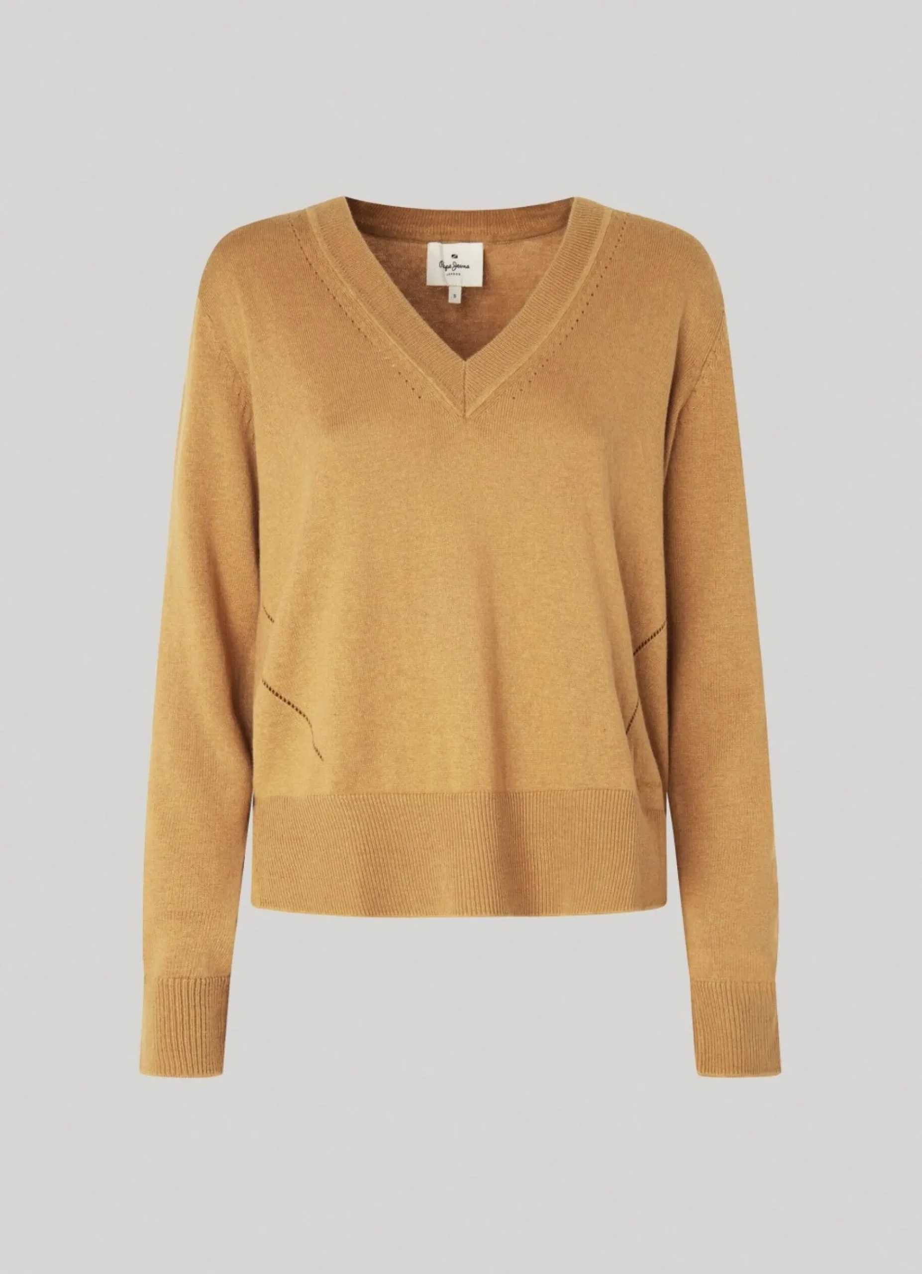 Mulher Pepe Jeans Malhas>Camisola Com Detalhes Abertos