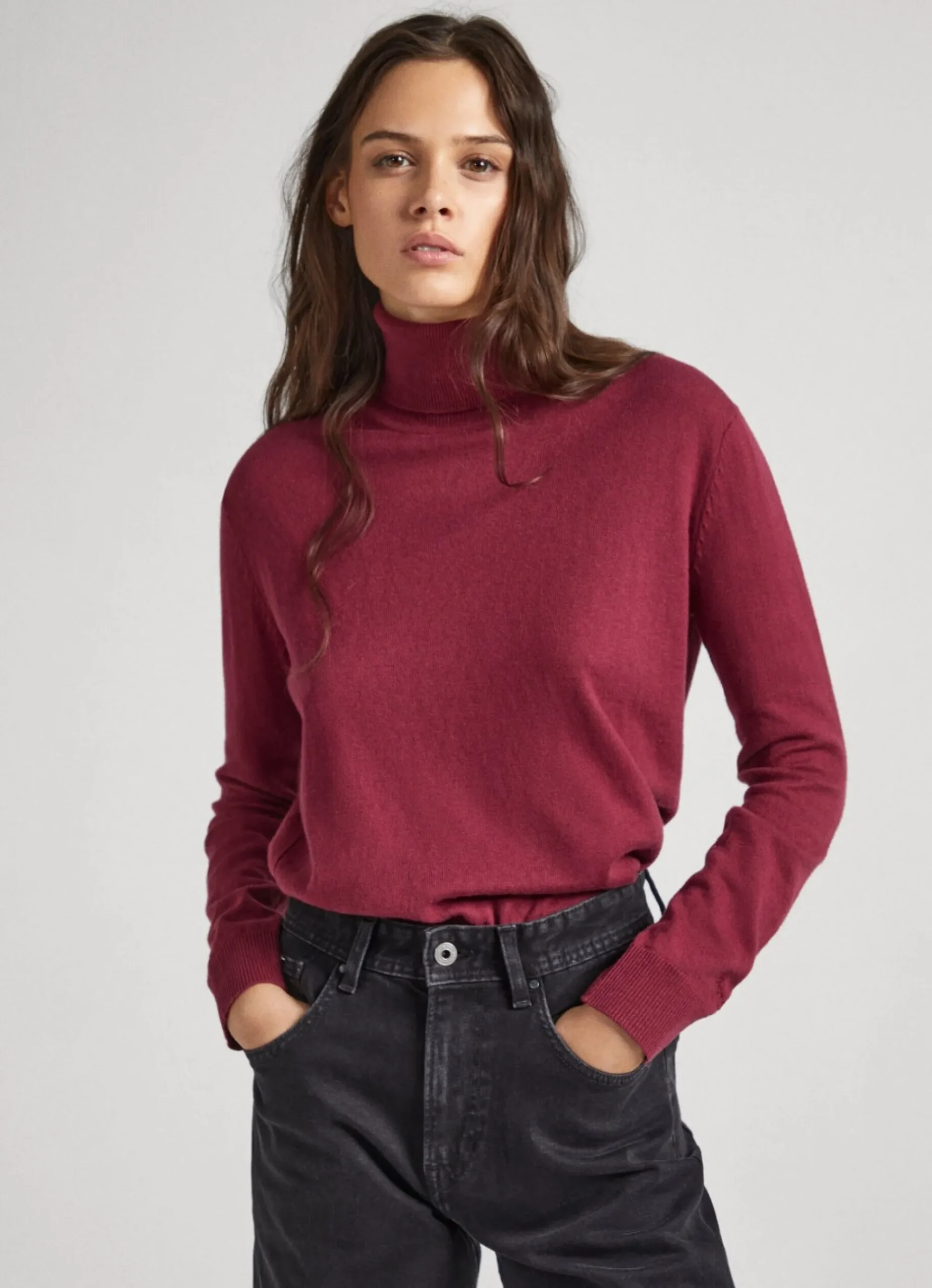 Mulher Pepe Jeans Malhas>Camisola Com Detalhes Abertos
