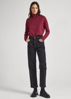 Mulher Pepe Jeans Malhas>Camisola Com Detalhes Abertos