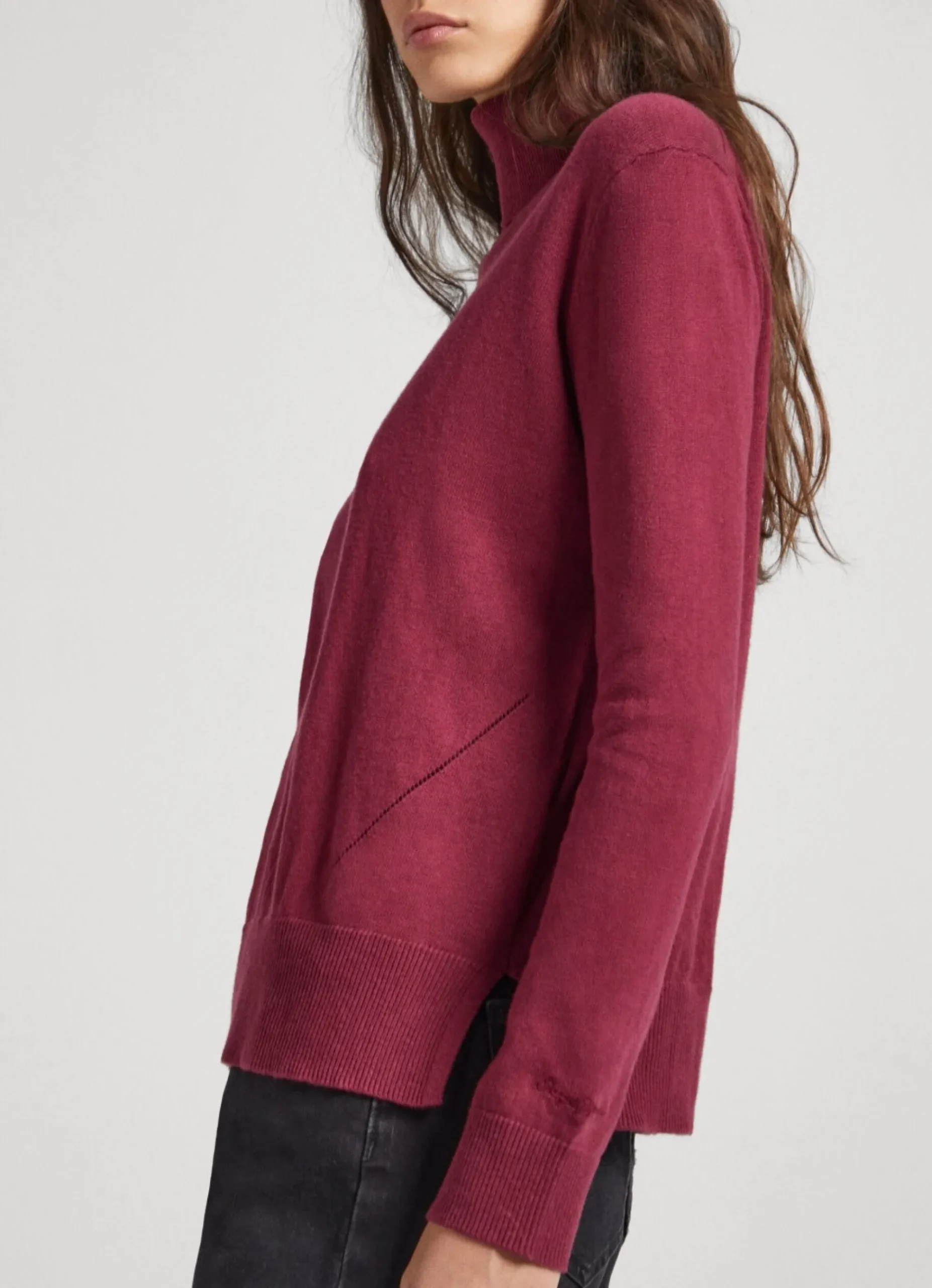 Mulher Pepe Jeans Malhas>Camisola Com Detalhes Abertos