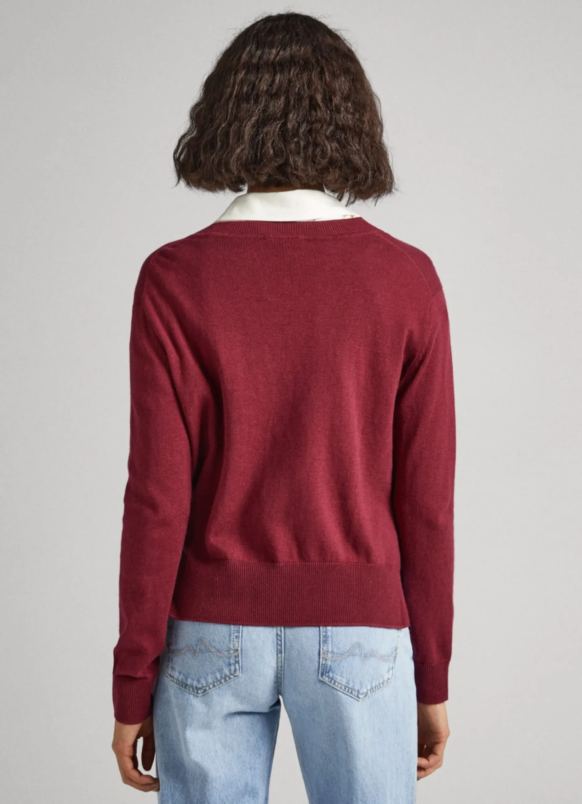 Mulher Pepe Jeans Malhas>Camisola Com Detalhes Abertos
