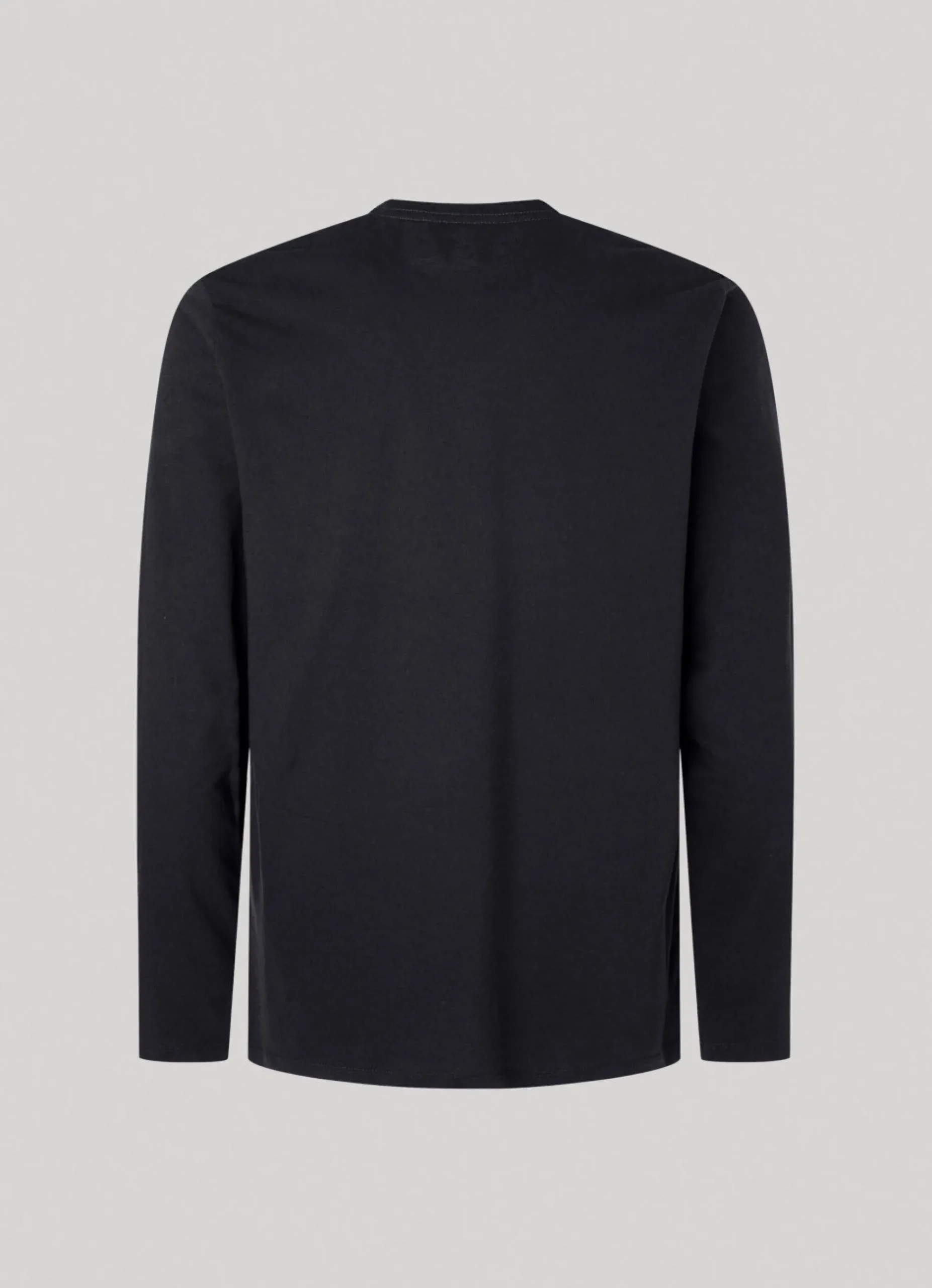Homem Pepe Jeans T-Shirts>Camisola De Algodao Logo Estampado