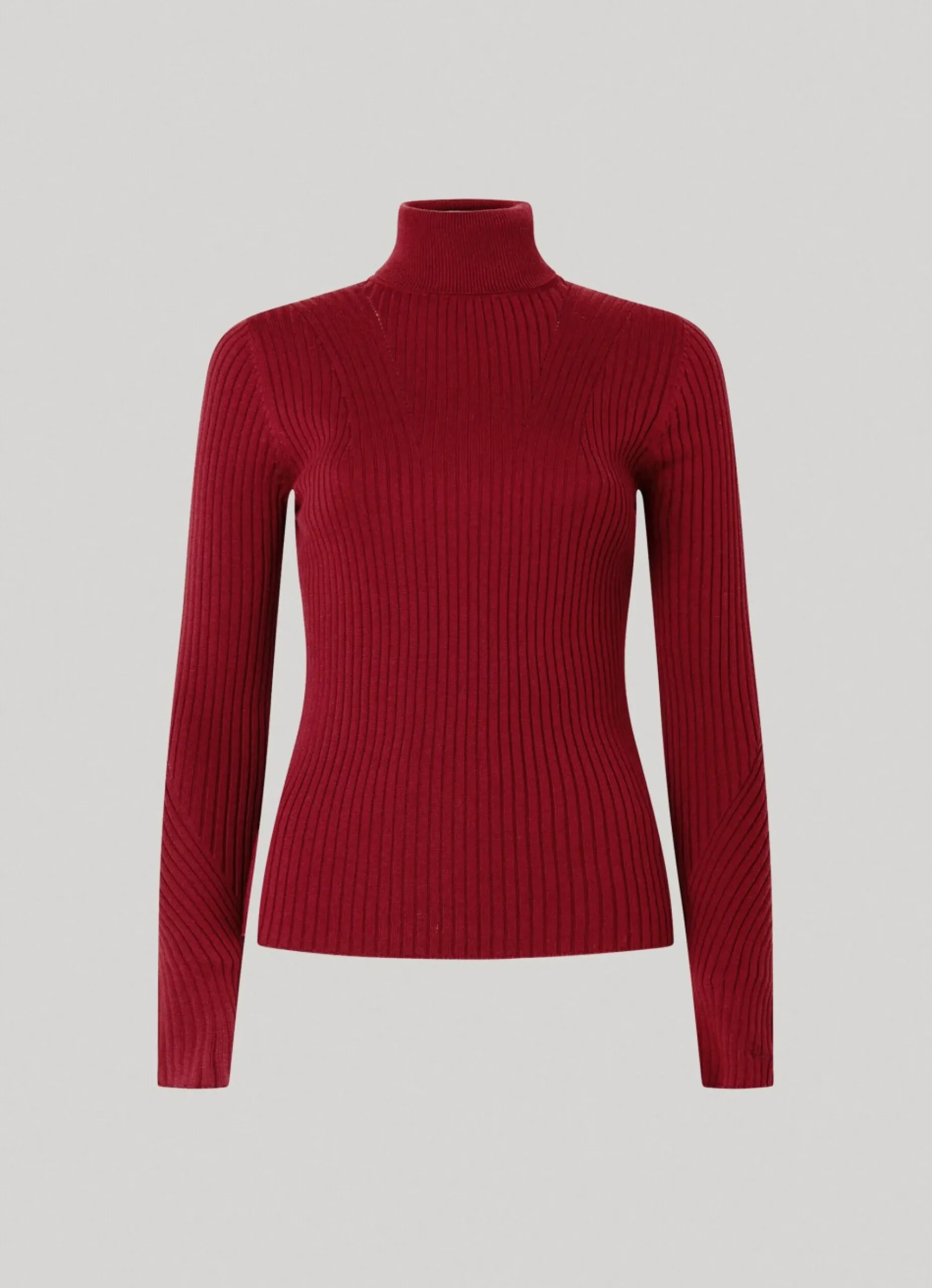 Mulher Pepe Jeans Malhas E Cardigans>Camisola De Gola Alta Canelada