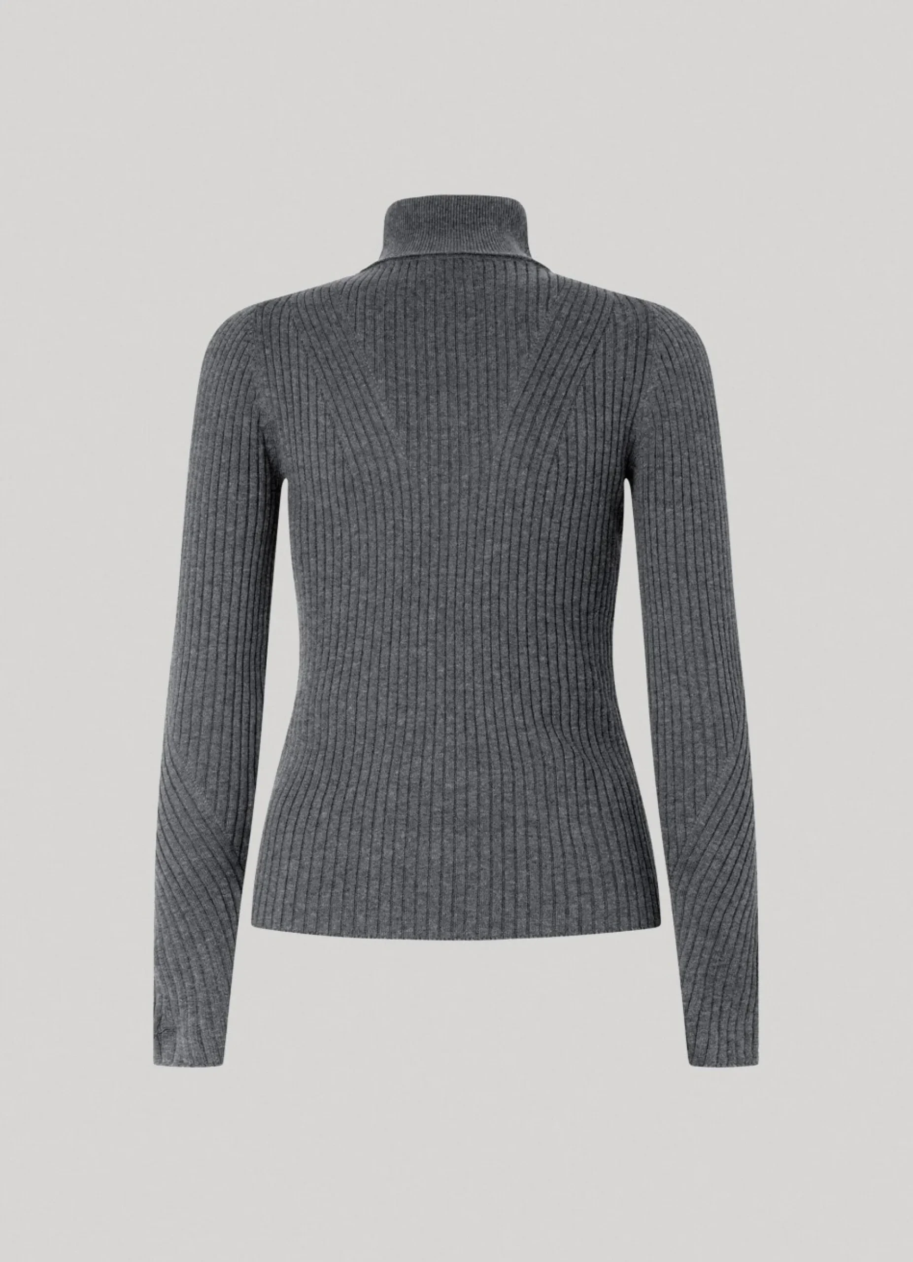 Mulher Pepe Jeans Malhas>Camisola De Gola Alta Canelada