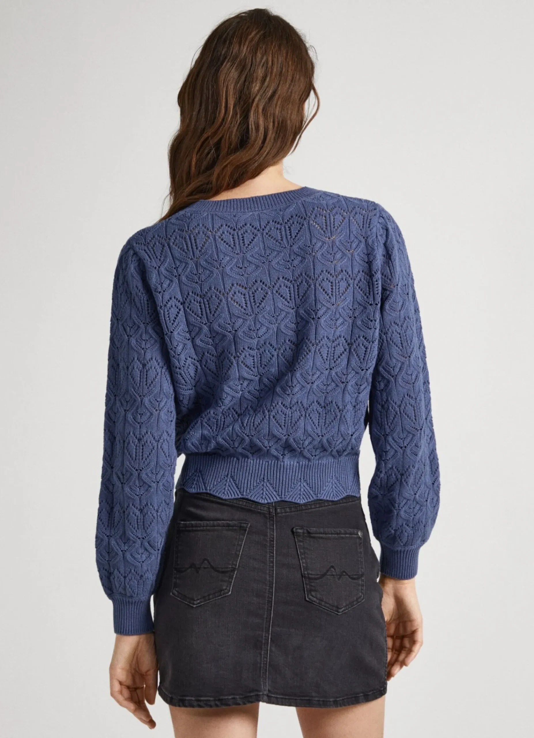 Mulher Pepe Jeans Malhas>Camisola De Malha Com Coracoes