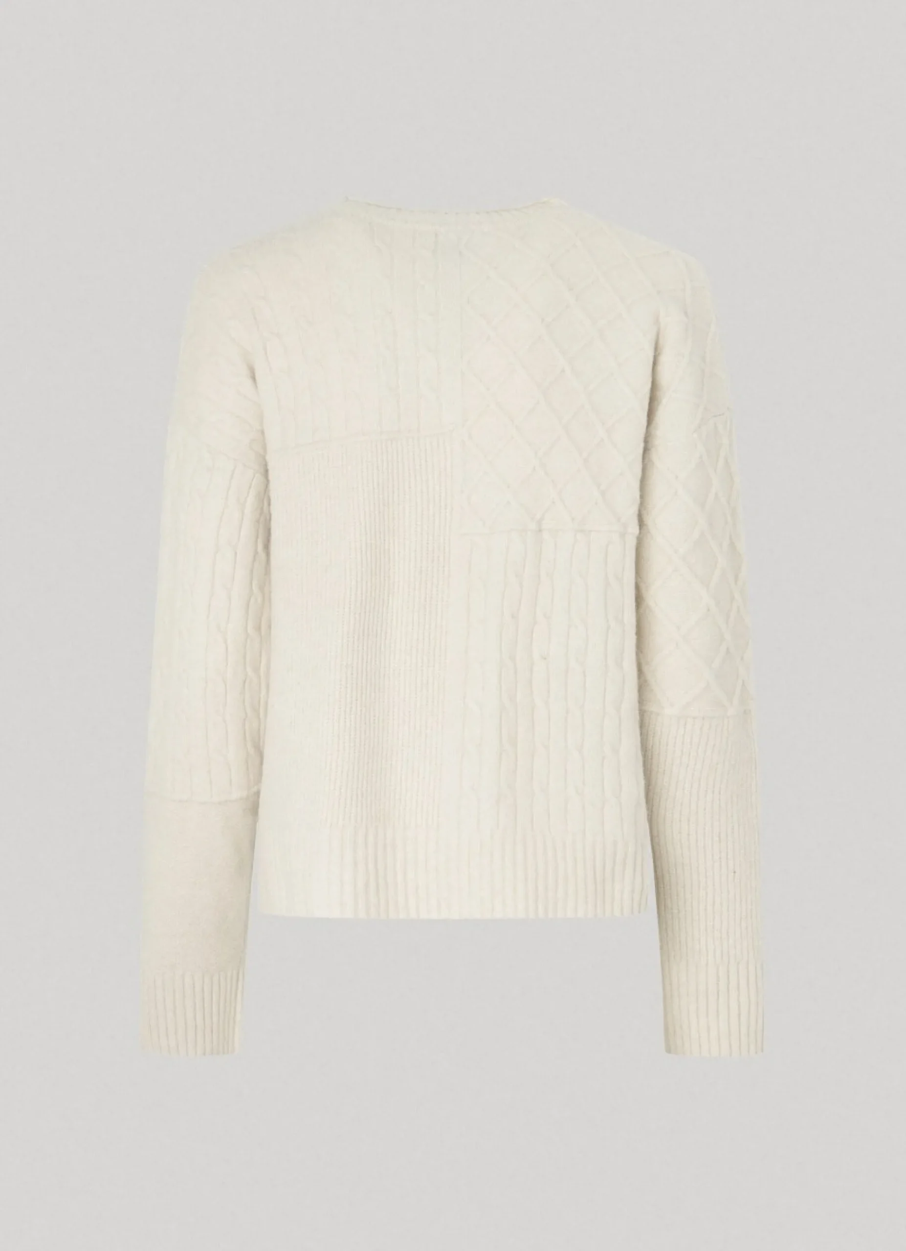 Mulher Pepe Jeans Malhas E Cardigans>Camisola De Patchwork
