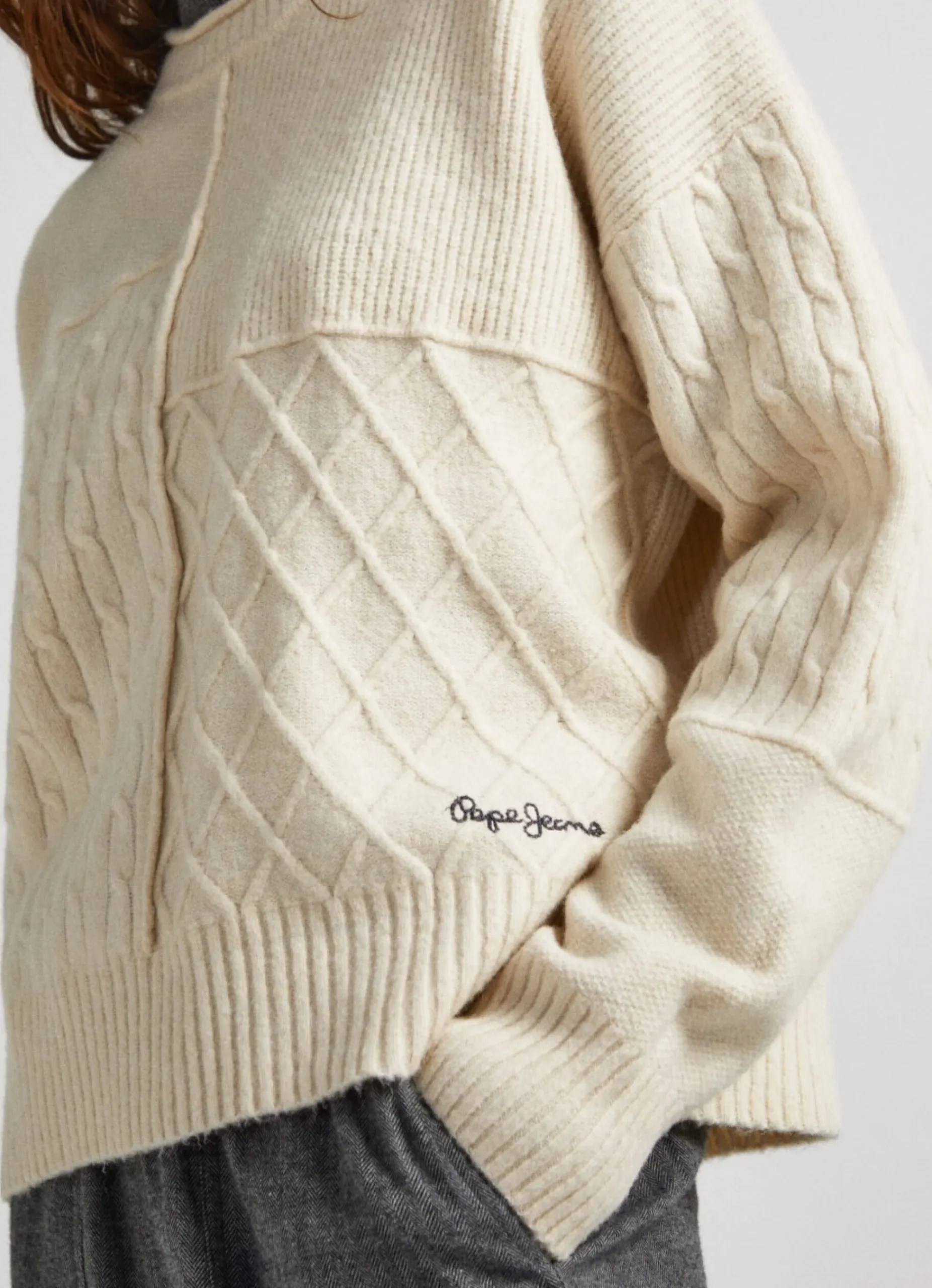 Mulher Pepe Jeans Malhas>Camisola De Patchwork