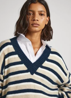 Mulher Pepe Jeans Malhas E Cardigans><noscript><img width=