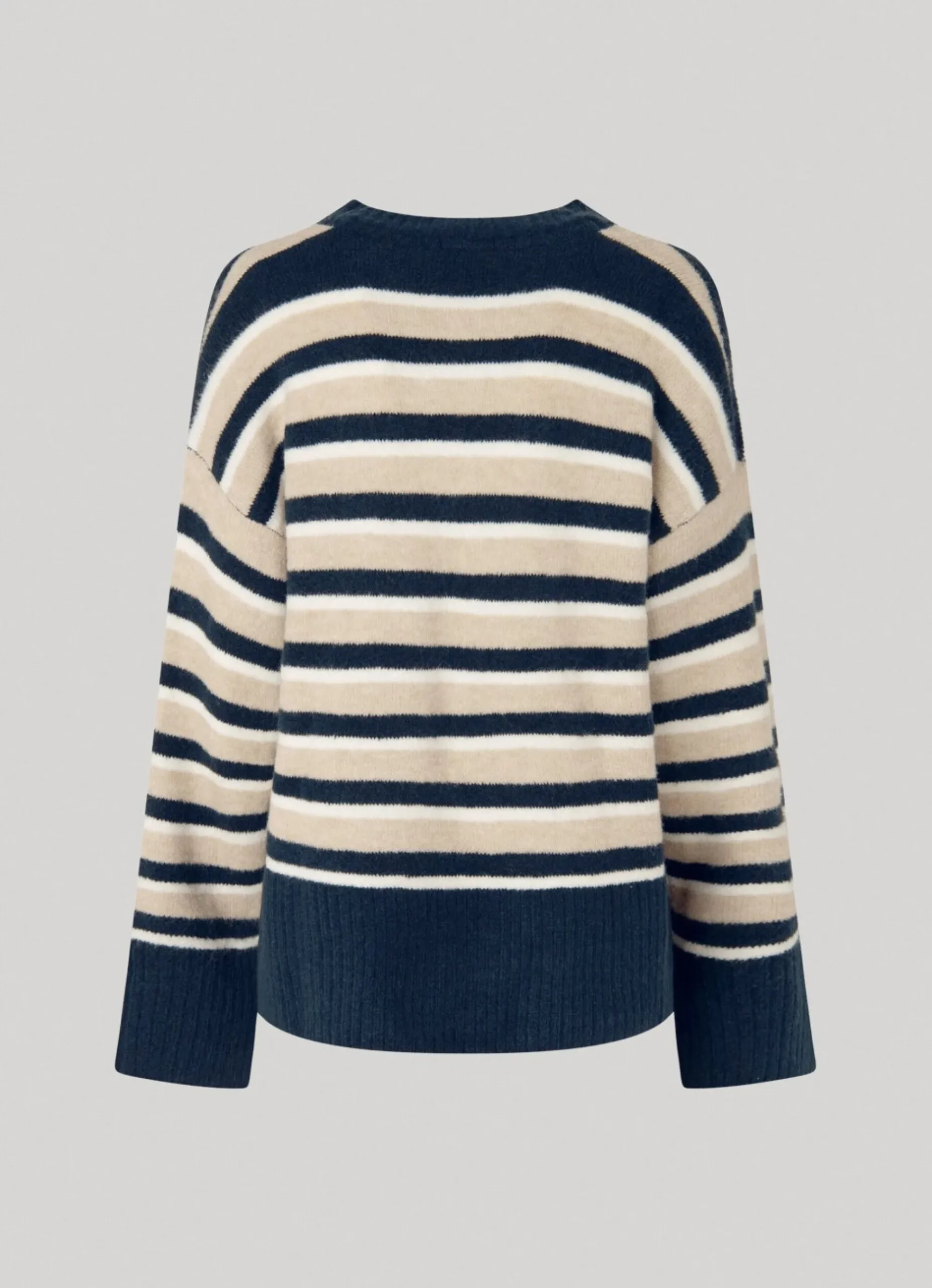 Mulher Pepe Jeans Malhas>Camisola Decote Em V As Riscas