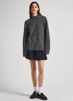 Mulher Pepe Jeans Malhas E Cardigans>Camisola Decote Perkins