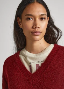 Mulher Pepe Jeans Malhas E Cardigans><noscript><img width=