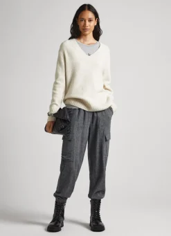 Mulher Pepe Jeans Malhas>Camisola Decote V