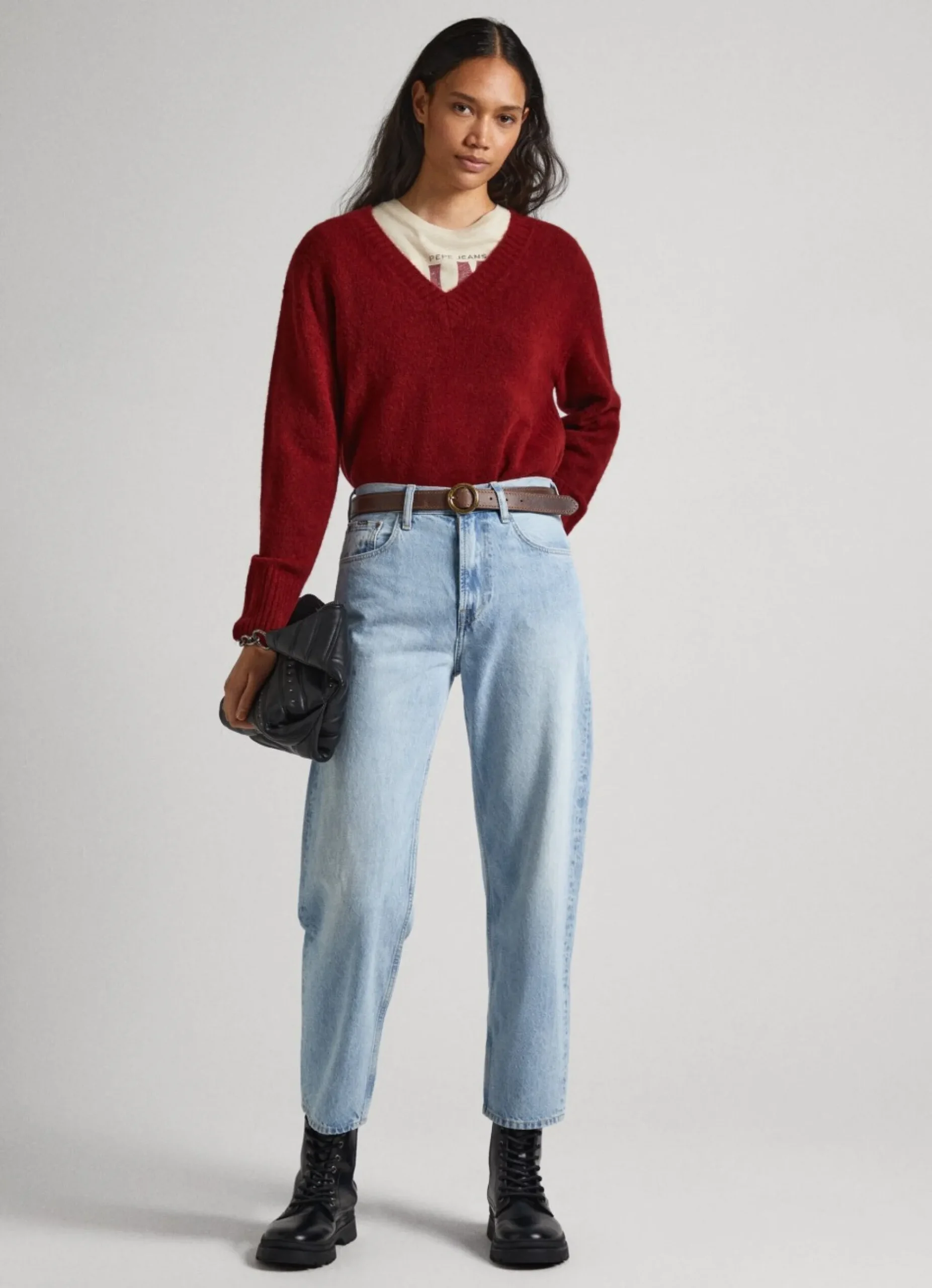 Mulher Pepe Jeans Malhas>Camisola Decote V
