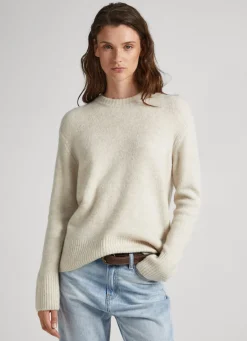 Mulher Pepe Jeans Malhas E Cardigans>Camisola Gola Redonda