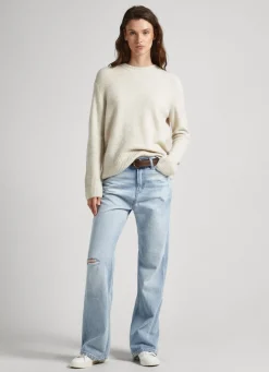Mulher Pepe Jeans Malhas E Cardigans>Camisola Gola Redonda