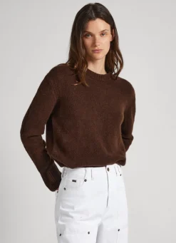 Mulher Pepe Jeans Malhas>Camisola Gola Redonda