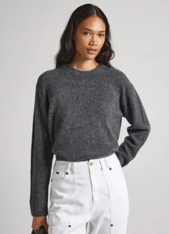 Mulher Pepe Jeans Malhas>Camisola Gola Redonda