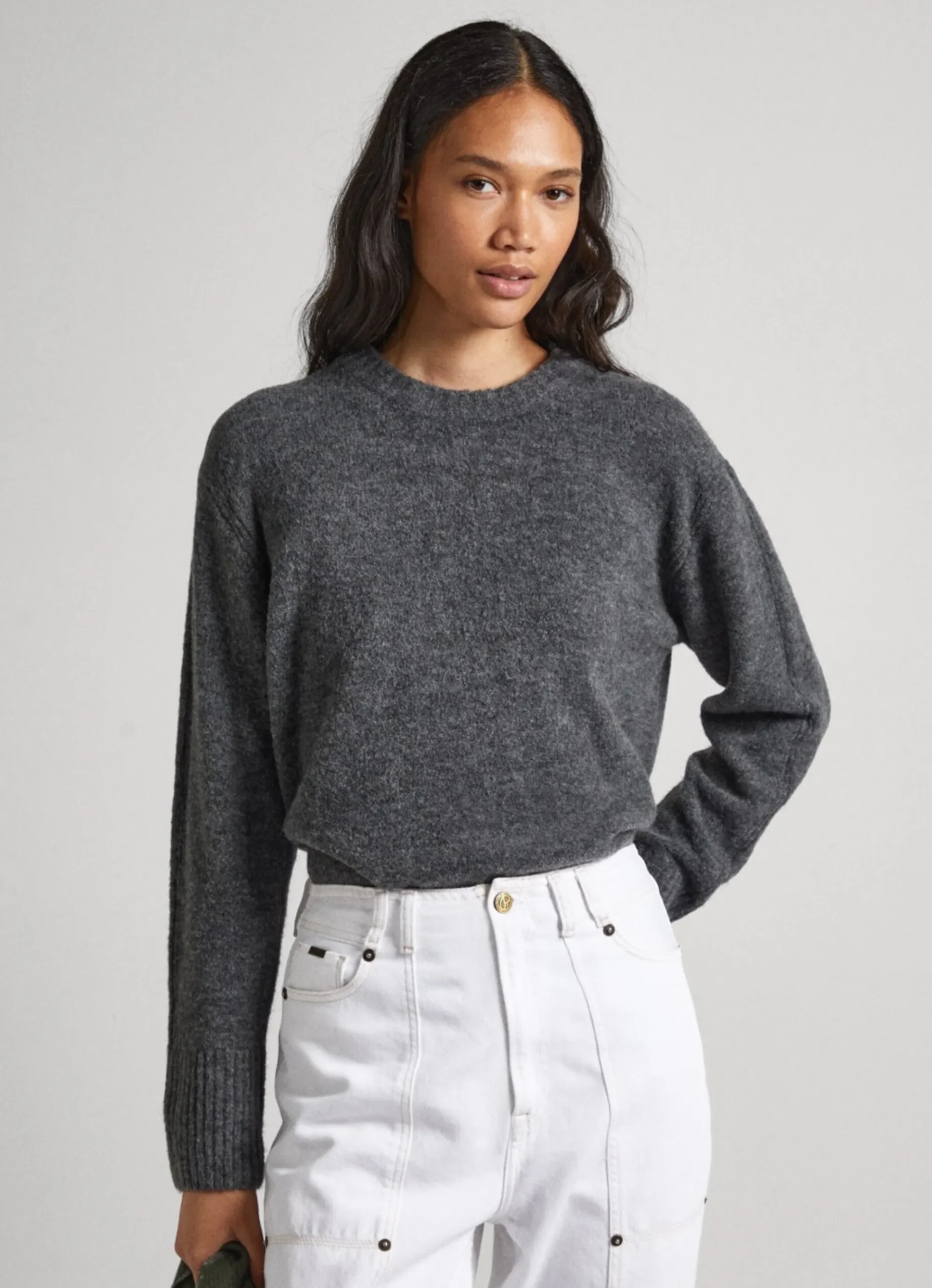 Mulher Pepe Jeans Malhas>Camisola Gola Redonda