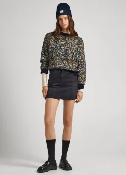 Mulher Pepe Jeans Malhas>Camisola Jacquard Floral
