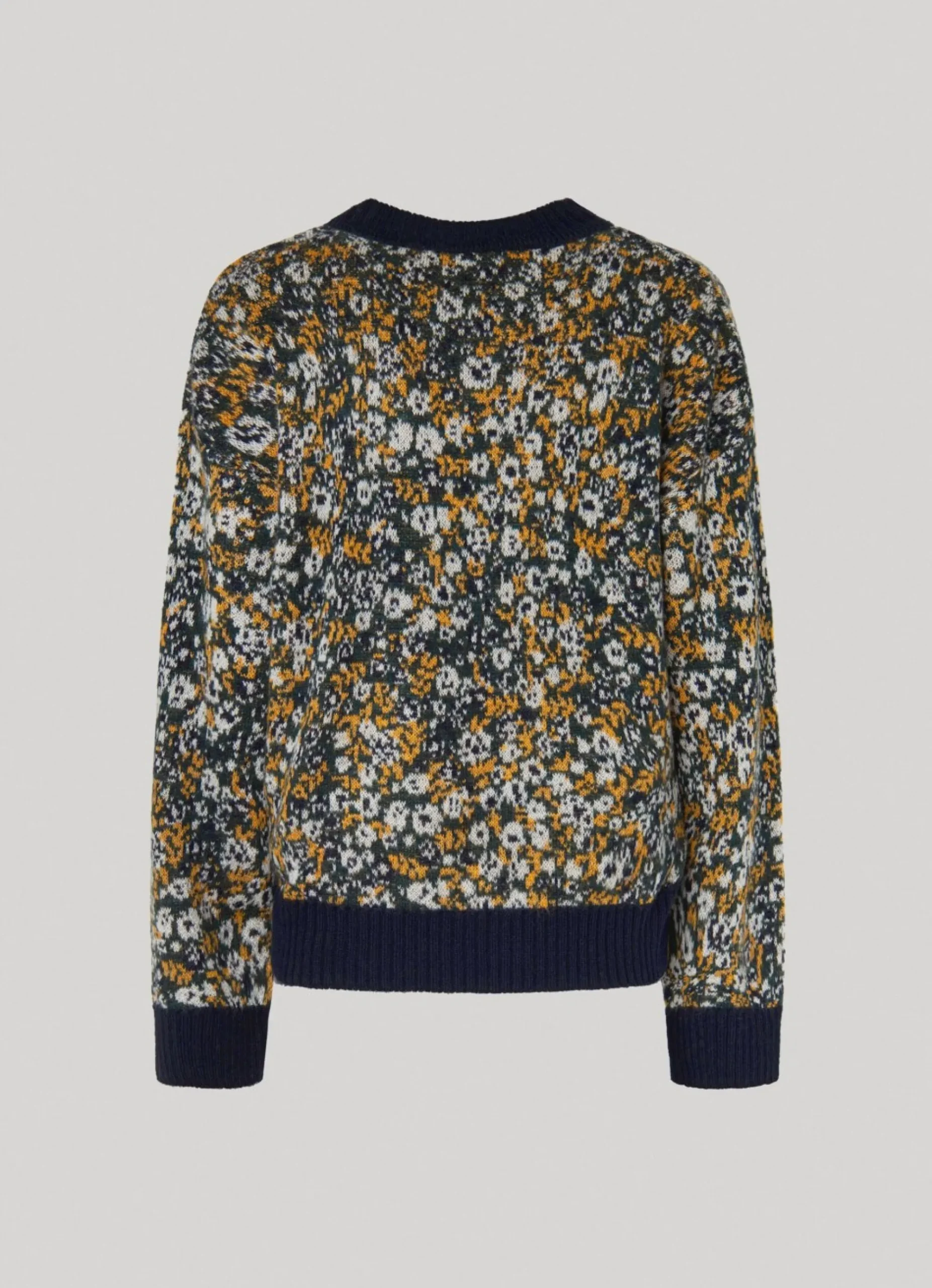 Mulher Pepe Jeans Malhas>Camisola Jacquard Floral