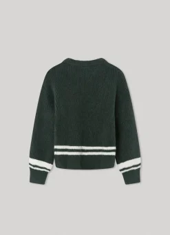 Rapariga Pepe Jeans Sweatshirts E Malhas>Camisola Logo Estampado