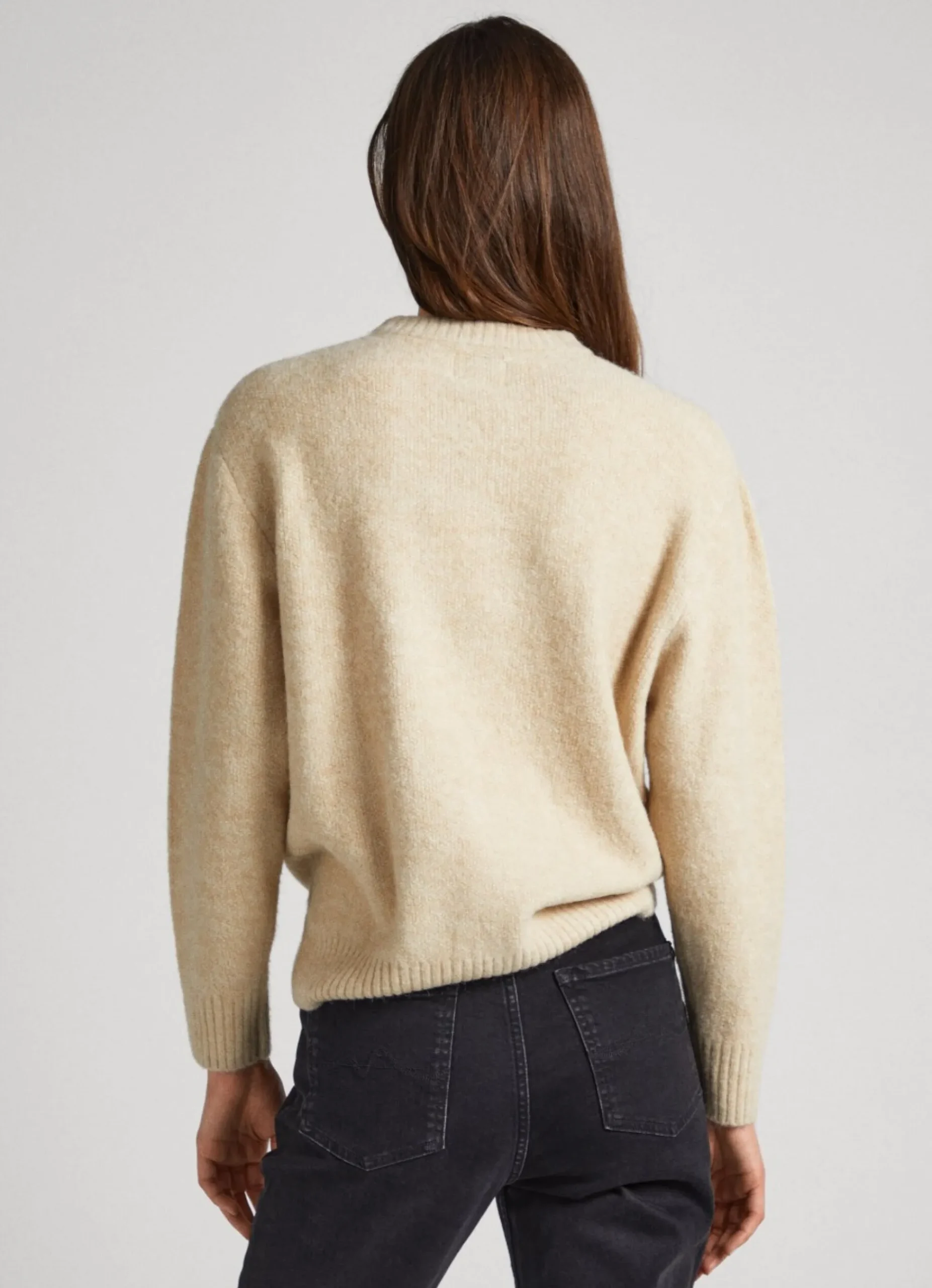 Mulher Pepe Jeans Malhas>Camisola Logo Estampado